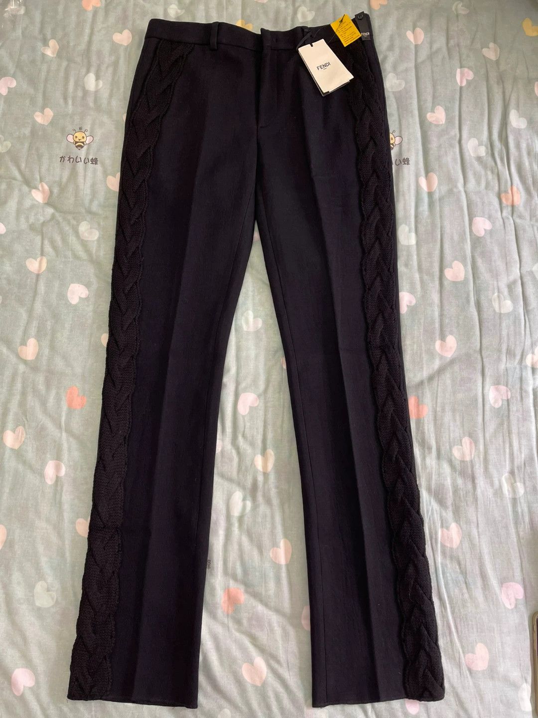 Fendi Fendi Runway Black Chinos Men's 48 Size US 32 / EU 48 - 2 Thumbnail