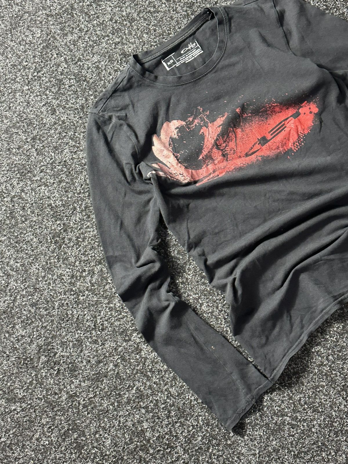 Oakley × Vintage 🚨Oakley Woman longsleeve tee OUTDOOR SPORT Y2K red size xs Size XS / US 0-2 / IT 36-38 - 2 Thumbnail