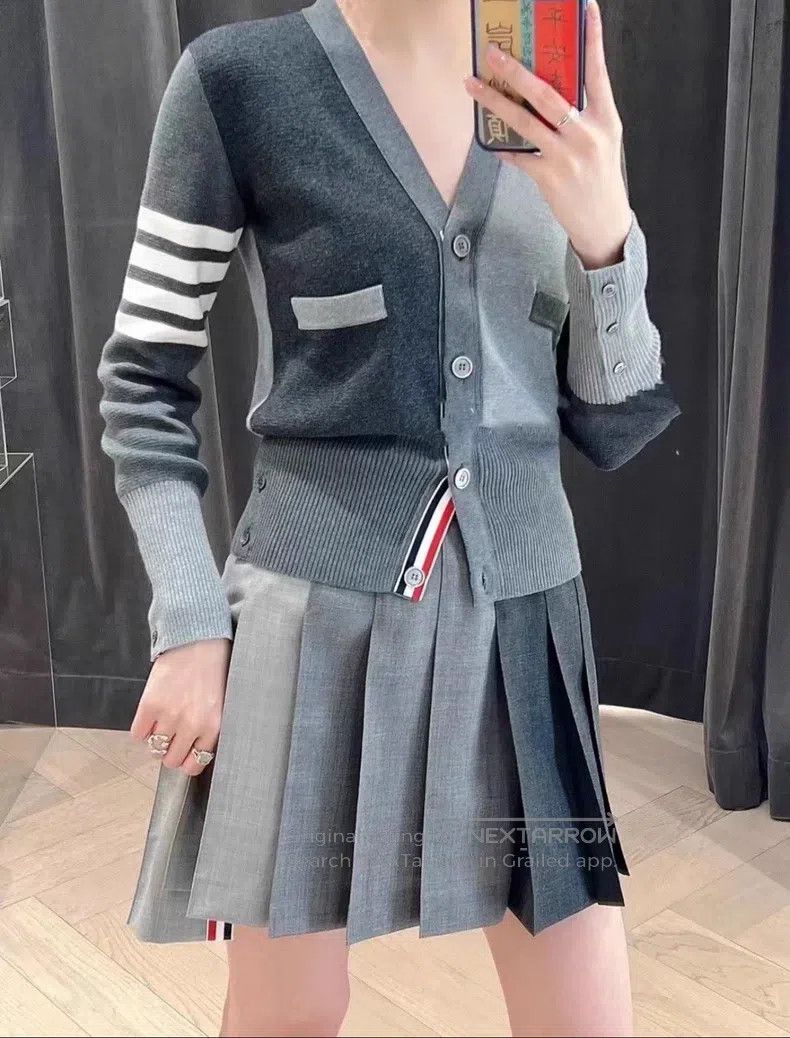 Thom Browne Thom Browne Thick Cardigan Size US XS / EU 42 / 0 - 8 Thumbnail