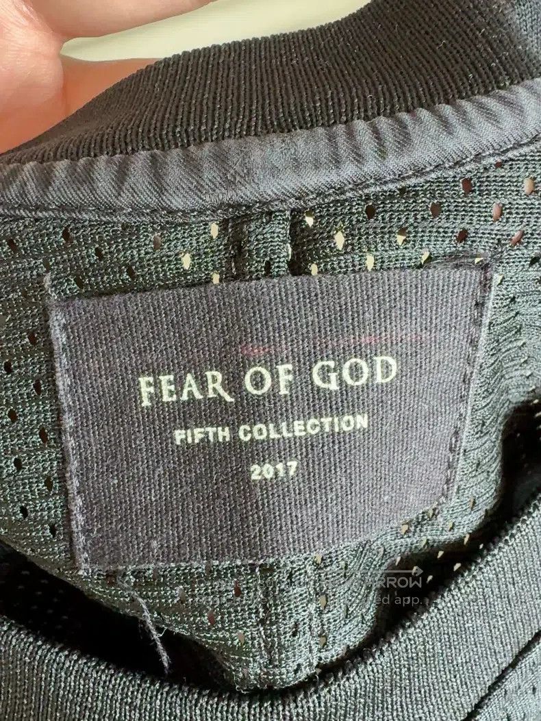 Fear of God Fear of God Season 5 black mesh short sleeves Size US M / EU 48-50 / 2 - 3 Thumbnail