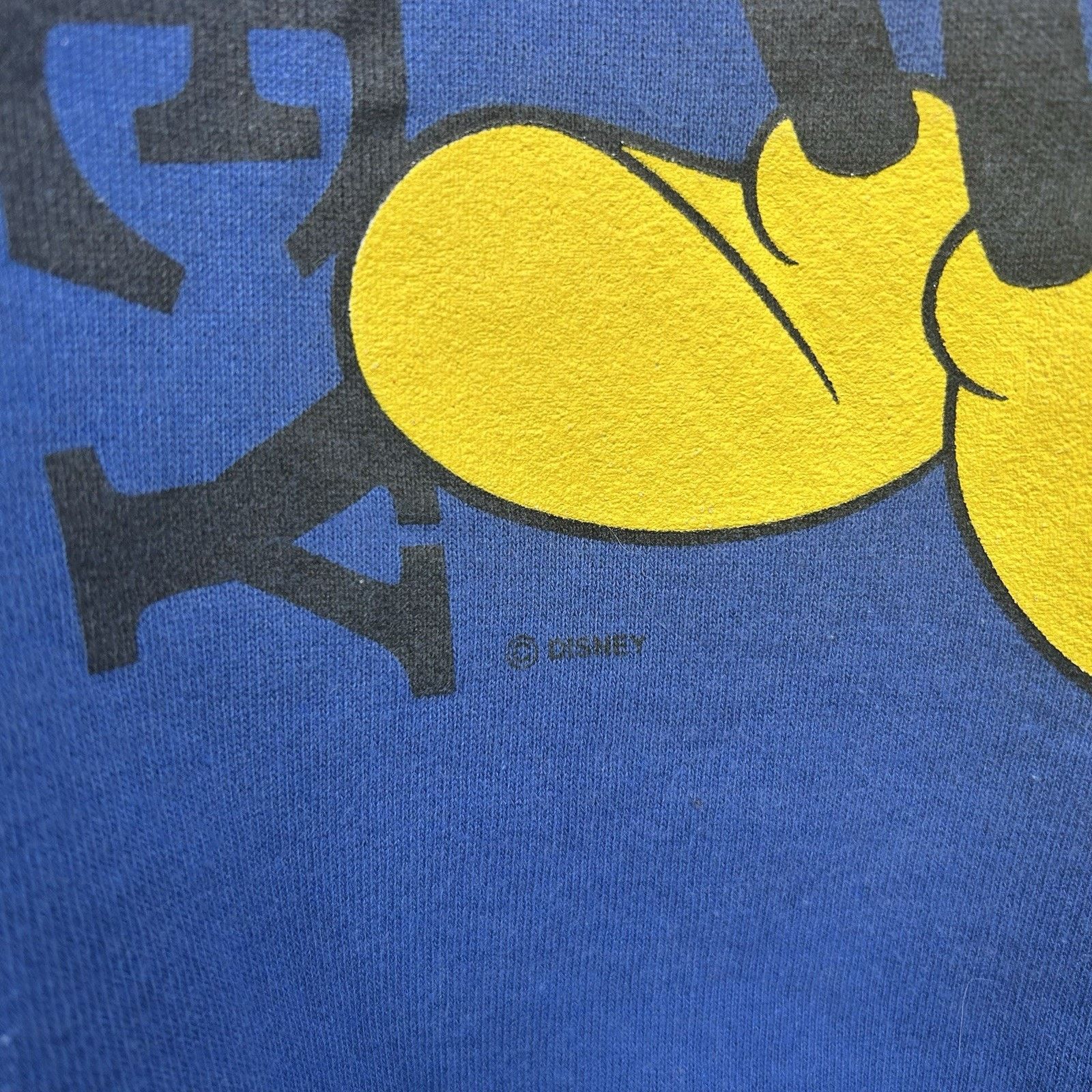 Vintage Vintage 80’s Mickey Mouse “blue” Arizona Crewneck Medium Size US M / EU 48-50 / 2 - 5 Thumbnail