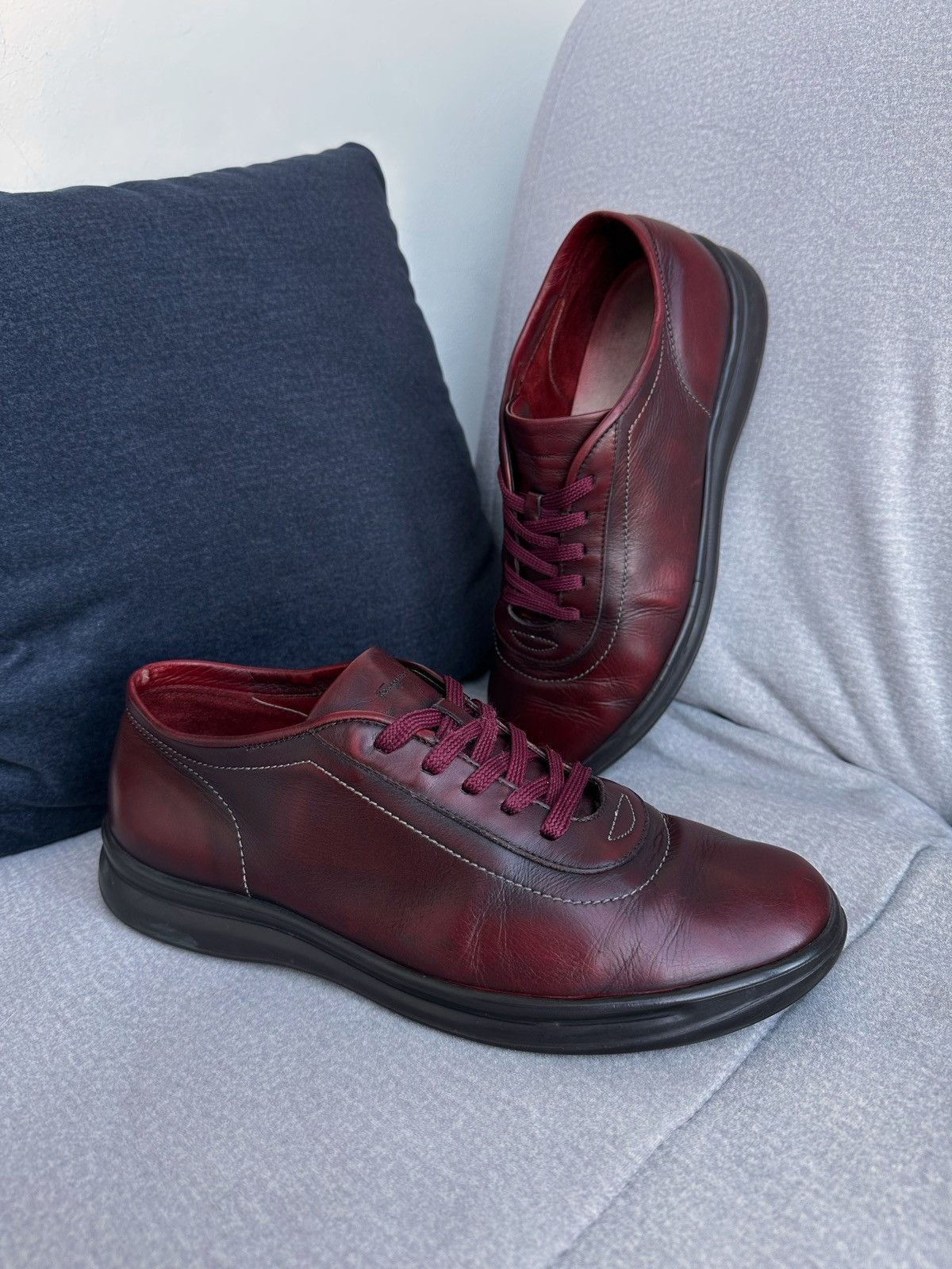 Salvatore Ferragamo Salvatore Ferragamo Leather Shoes Size US 8.5 / EU 41-42 - 1 Thumbnail