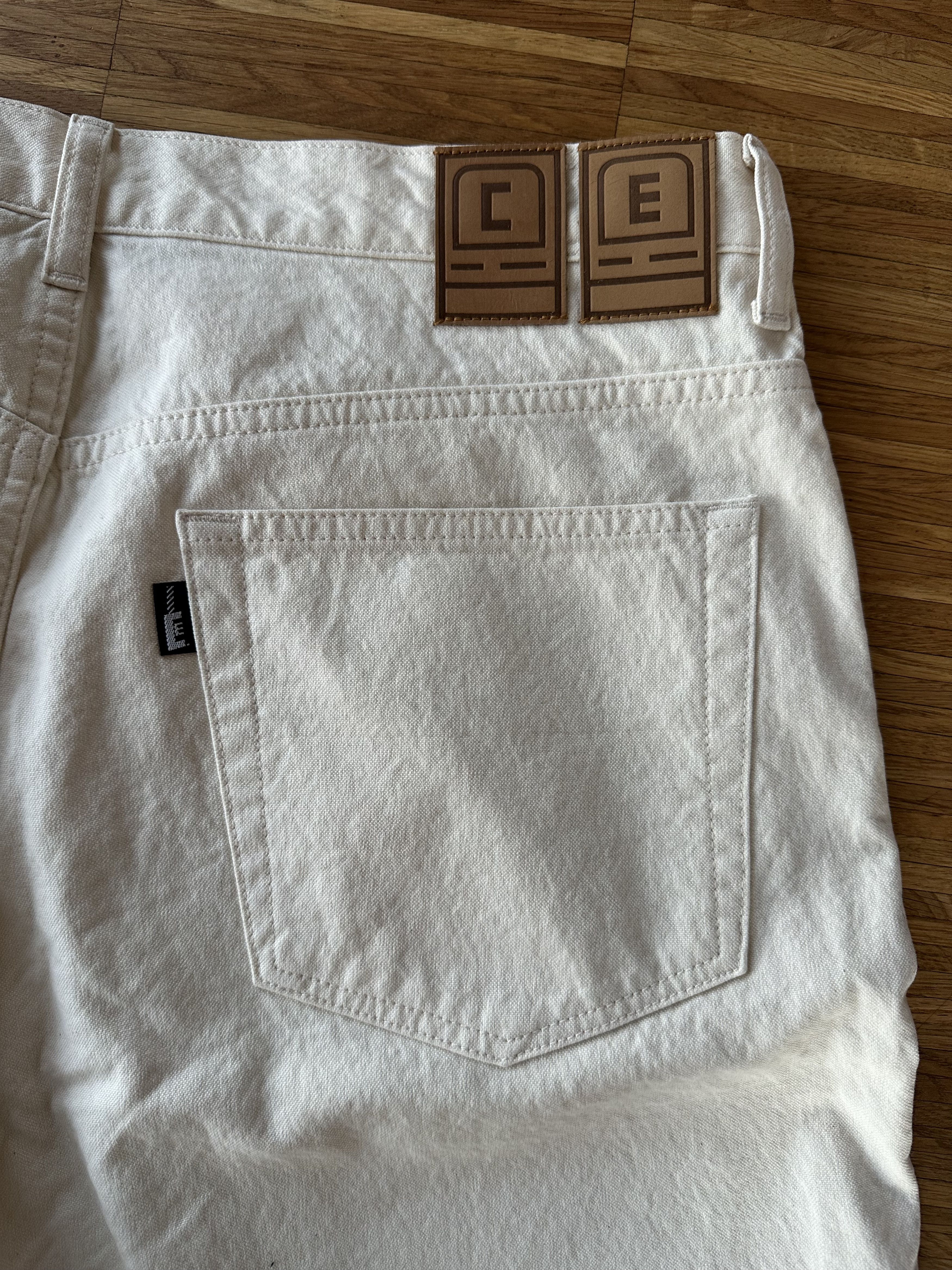 Cav Empt Cav Empt white cotton pants in large Size US 32 / EU 48 - 5 Thumbnail