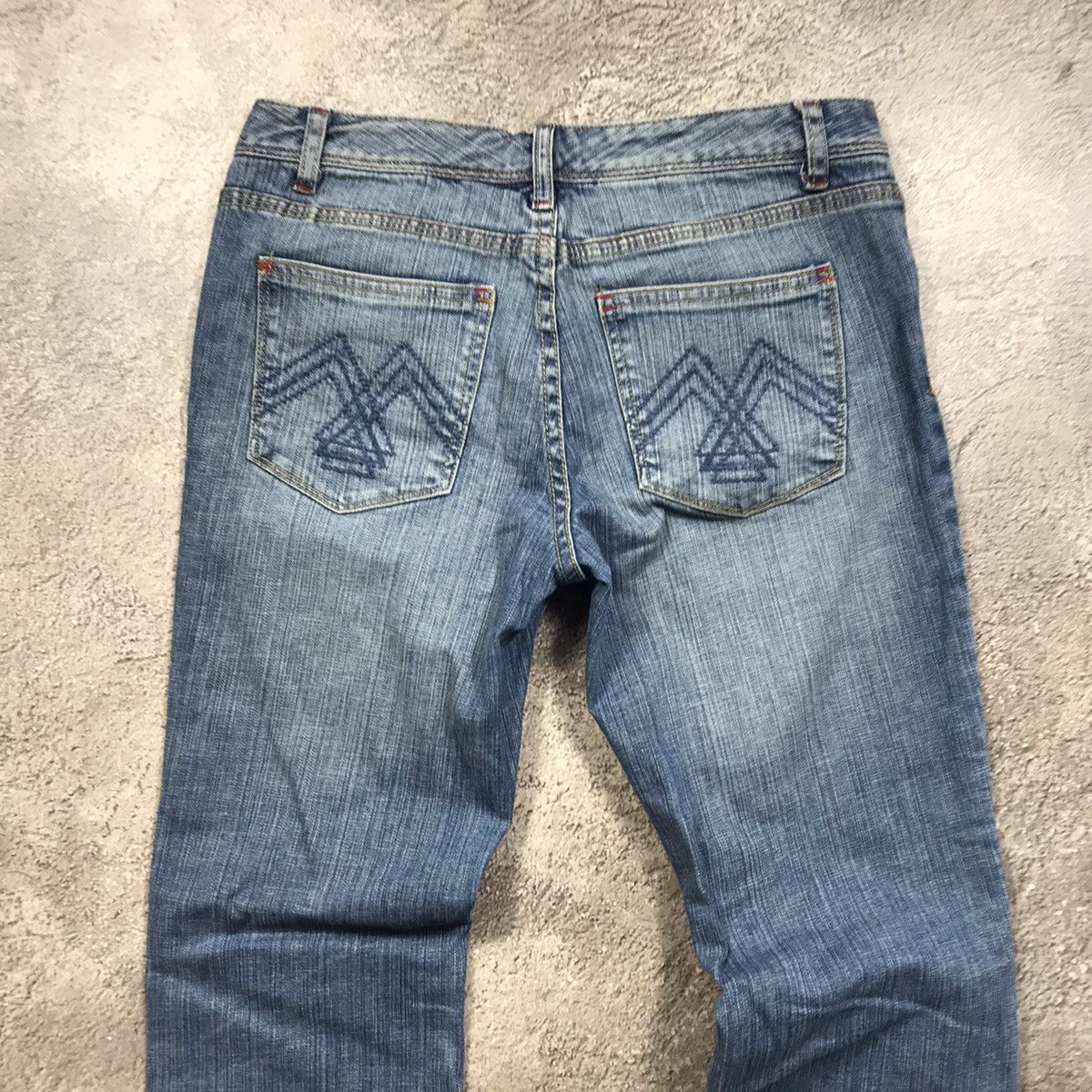 Vintage Vintage 90s Faded Distressed Baggy Jeans Grunge Skate 29 Size 29" - 5 Thumbnail