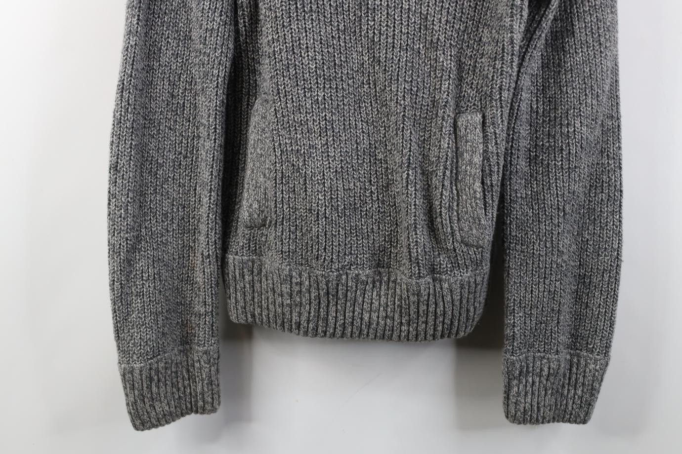 Abercrombie & Fitch Vintage 90s Y2k Abercrombie & Fitch Ribbed Hoodie Sweater Size US S / EU 44-46 / 1 - 3 Thumbnail