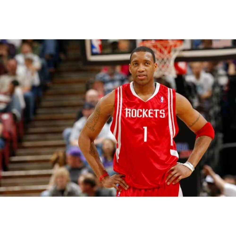 Reebok NBA Reebok Houston Rockets Tracy McGrady #1 Swingman Jersey Size US XL / EU 56 / 4 - 2 Thumbnail