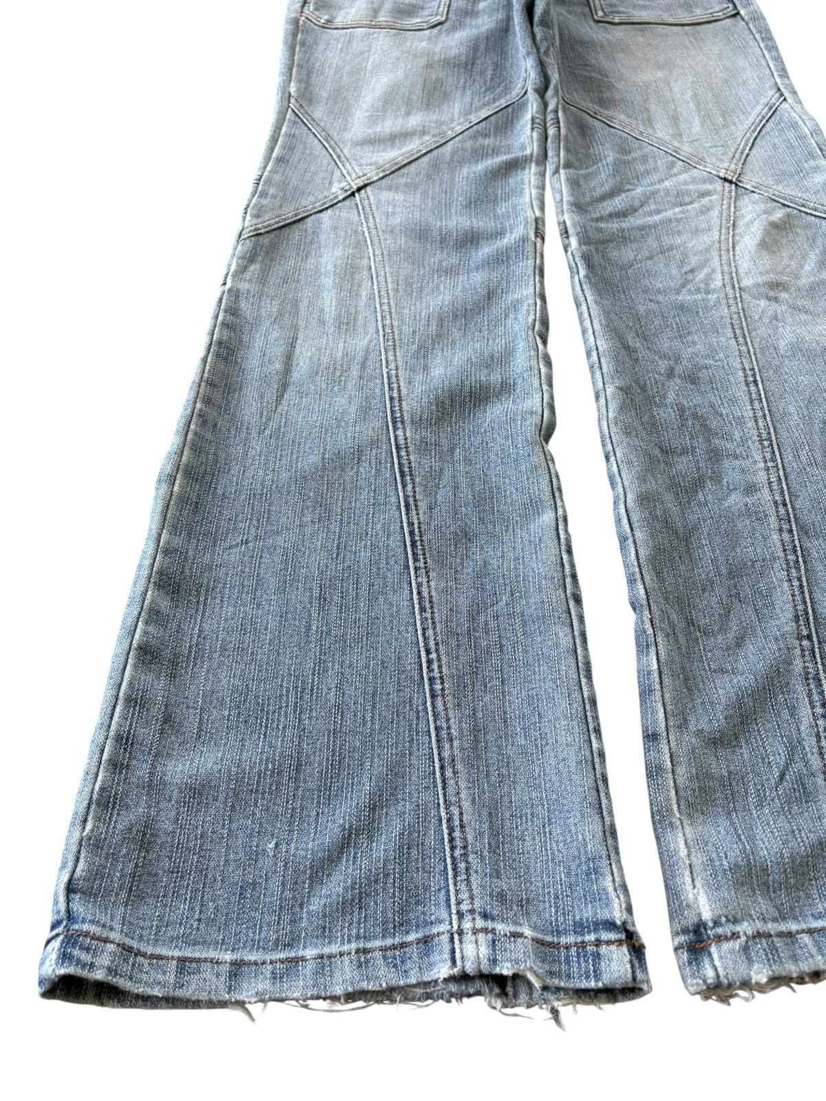 Hysteric Glamour Vintage Japanese Brand Flare Bush Pants Size 27" / US 4 / IT 40 - 6 Thumbnail