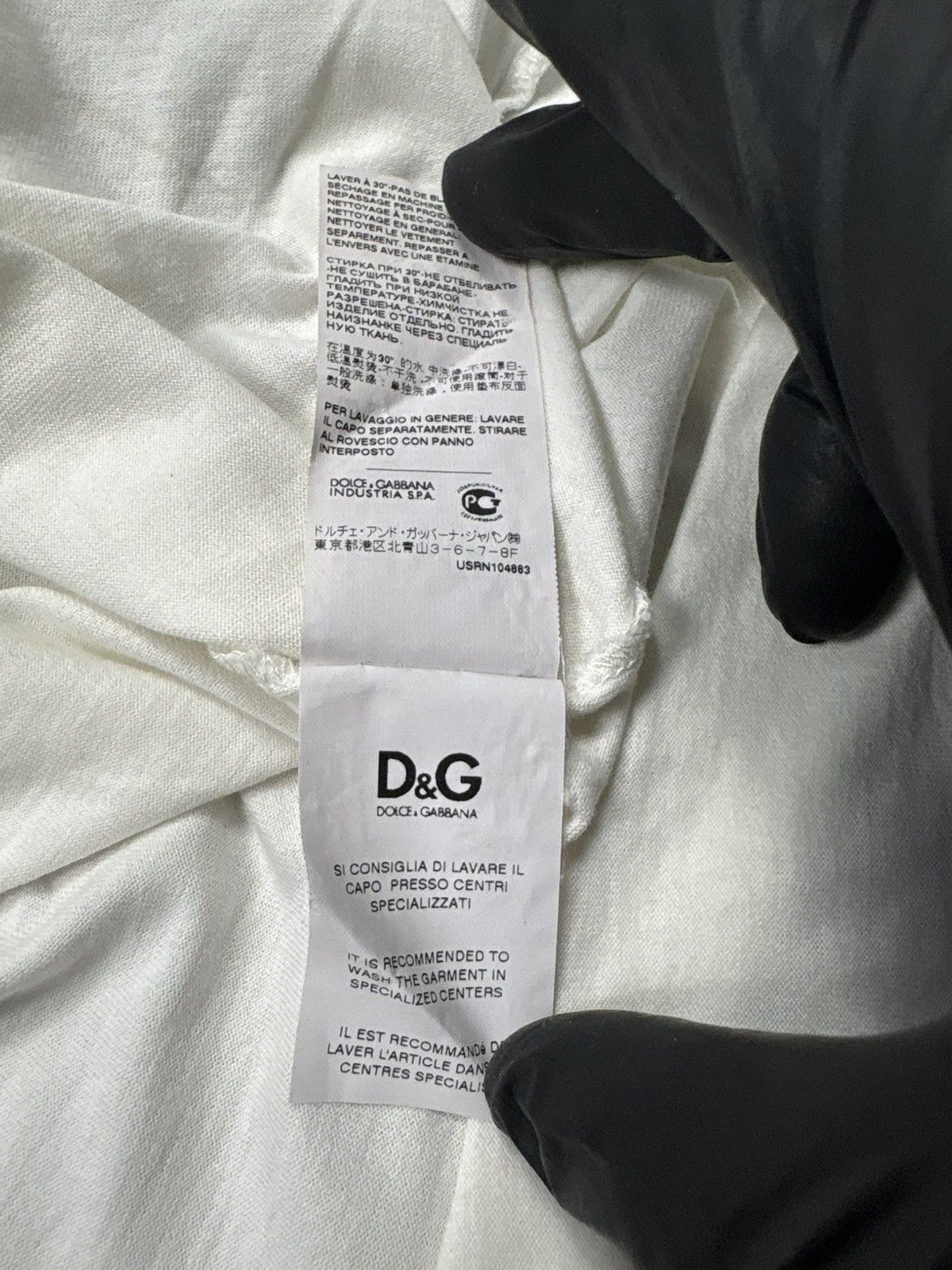Dolce & Gabbana Vintage Dolce & Gabbana D&G Claudia Schiffer La Lune 18 Tee Size US L / EU 52-54 / 3 - 23 Thumbnail