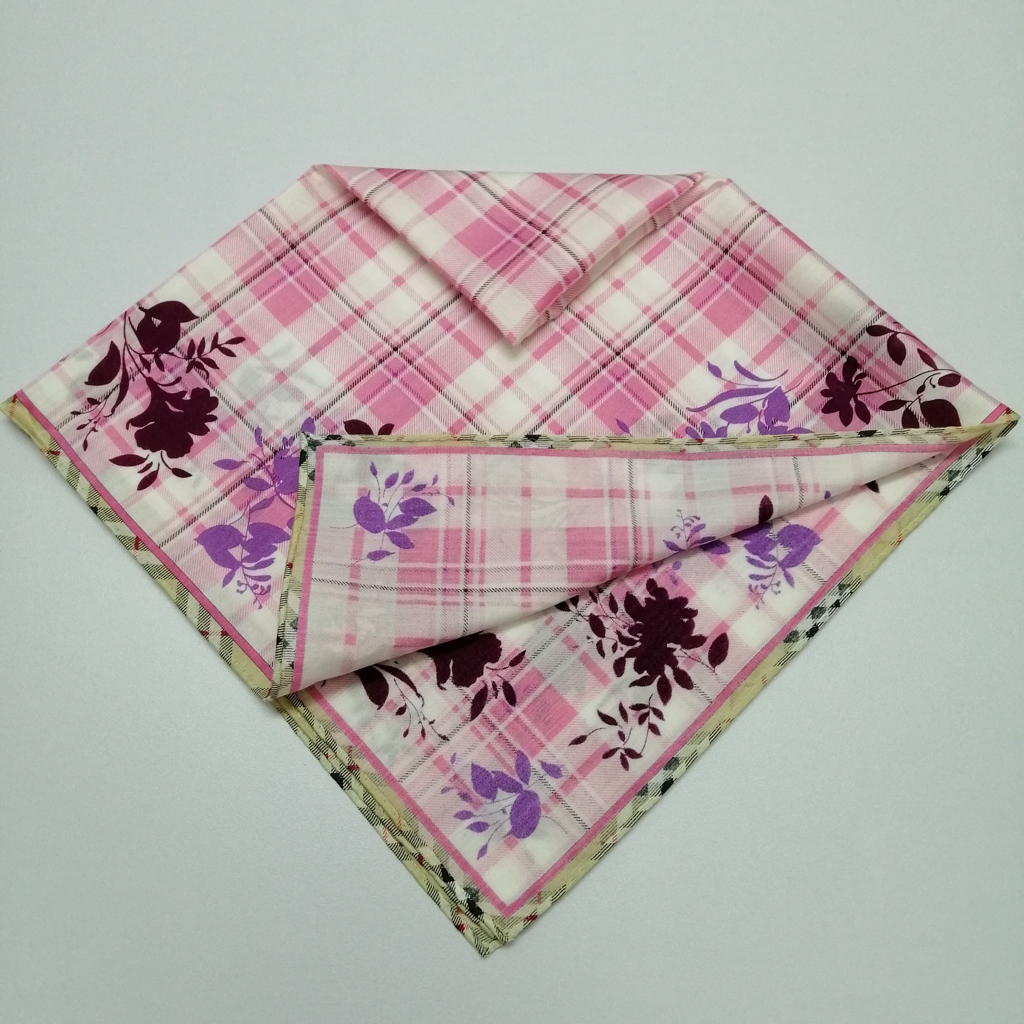 Burberry × Vintage Burberry Handkerchief/Neckerchief/Bandana-KD2316 Size ONE SIZE - 4 Thumbnail