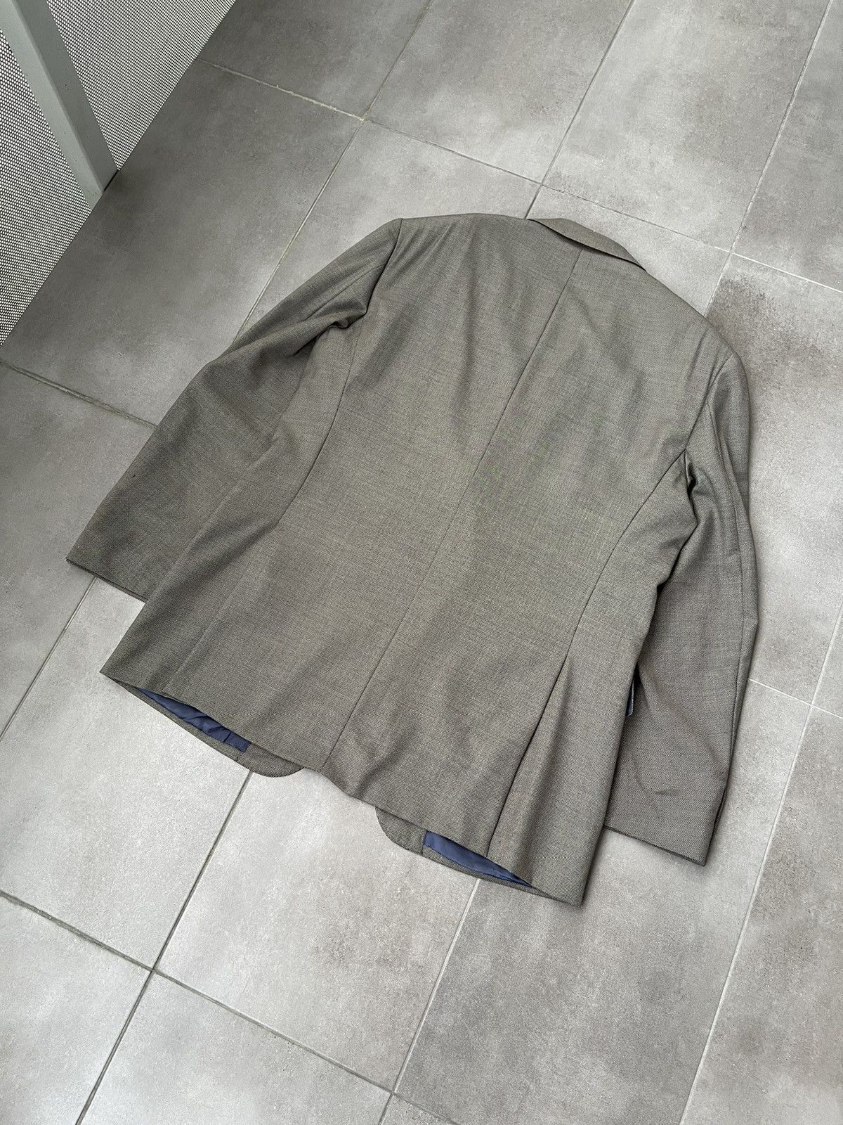 Suitsupply SS10 Suitsupply Grey Wool Casual Blazer Size 50L - 11 Thumbnail