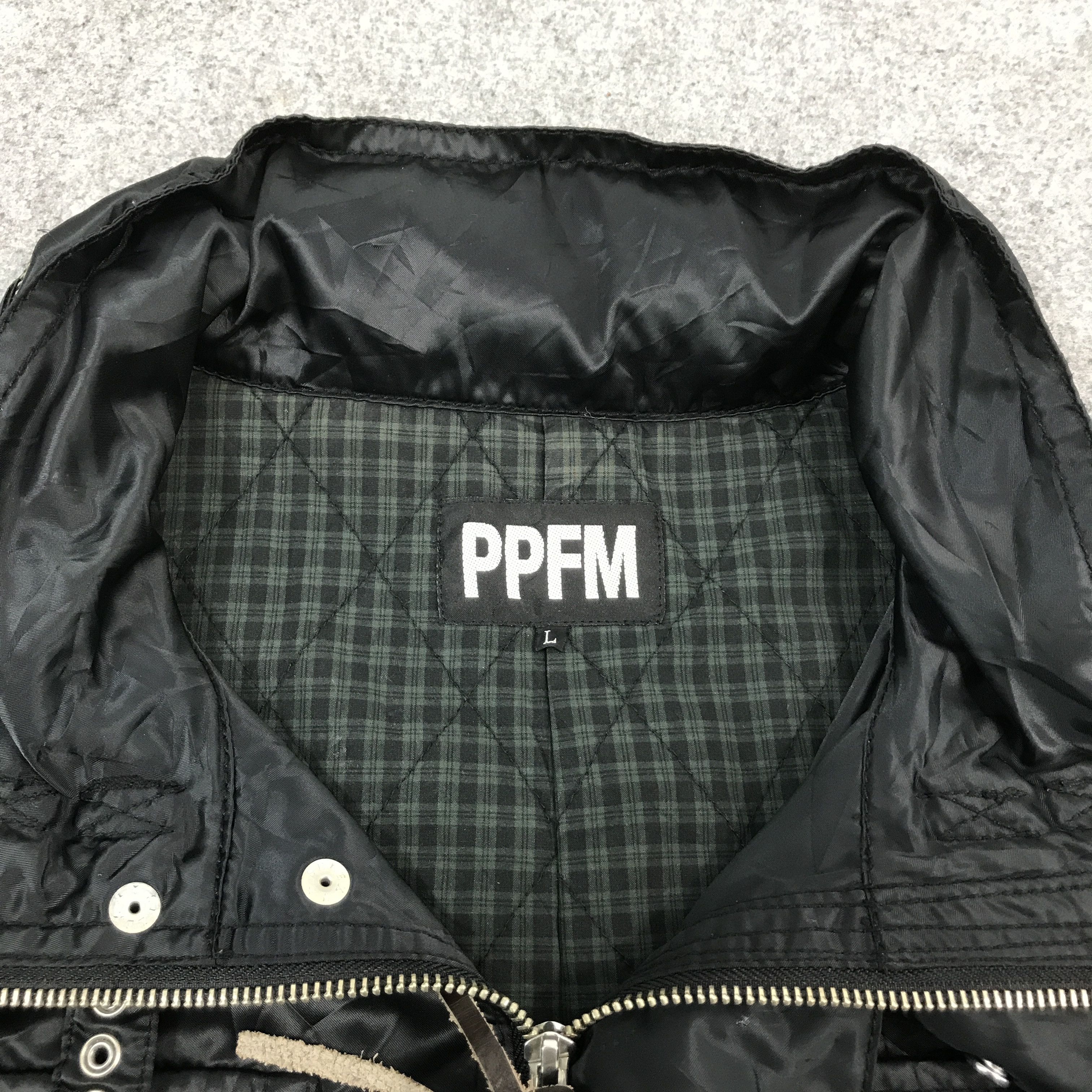 If Six Was Nine × Japanese Brand × PPFM PPFM JAPAN BLACK BONDAGE DESIGN JACKET Size US S / EU 44-46 / 1 - 7 Thumbnail