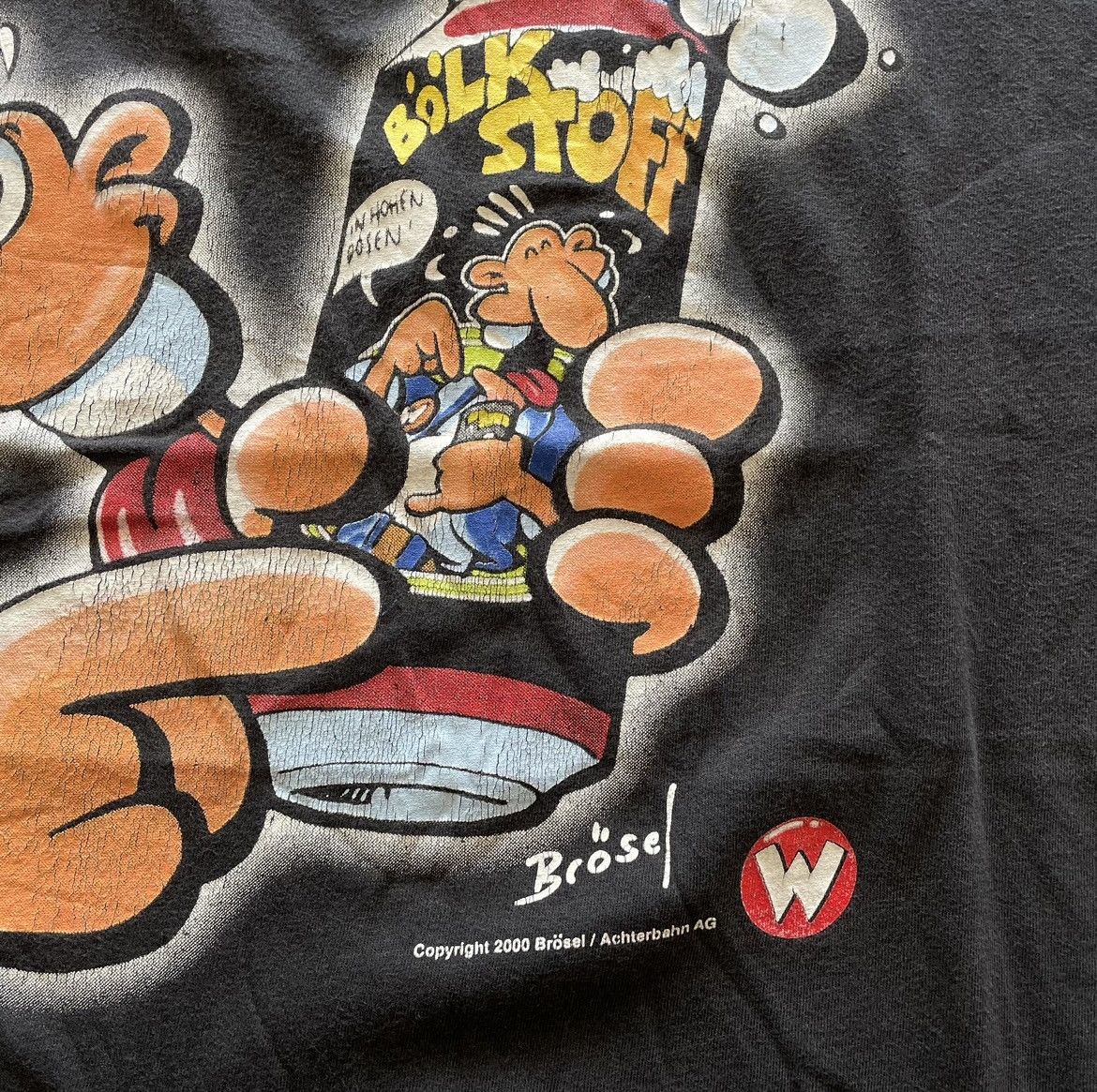 Vintage Vintage 00’s Werner Brosel Beer Humor T-shirt Size US L / EU 52-54 / 3 - 6 Thumbnail