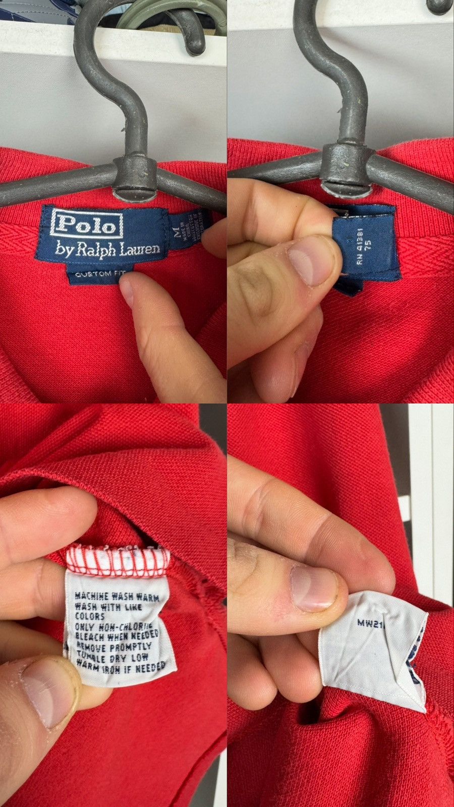 Polo Ralph Lauren Vintage Polo Ralph Lauren Big Logo Polo T-shirt Size US M / EU 48-50 / 2 - 9 Thumbnail