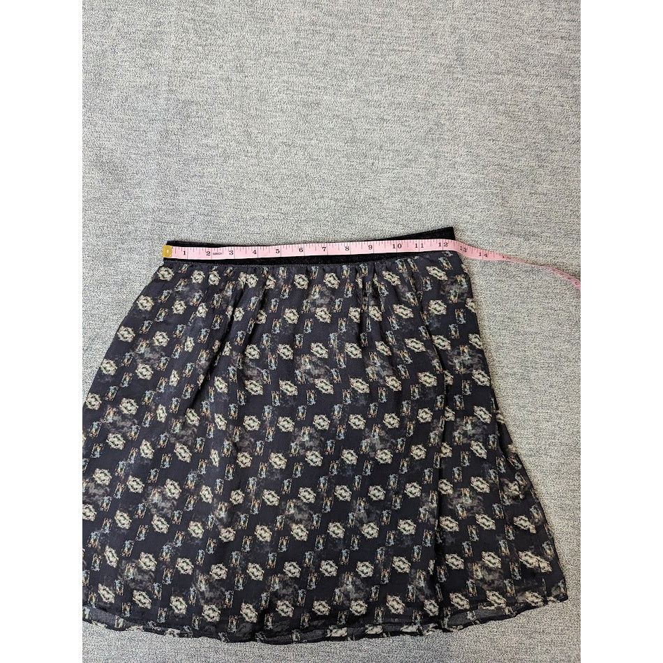 Olivier Theyskens Theyskens' theory silk mini skirt sz 2 Size 26" / US 2 / IT 38 - 10 Thumbnail