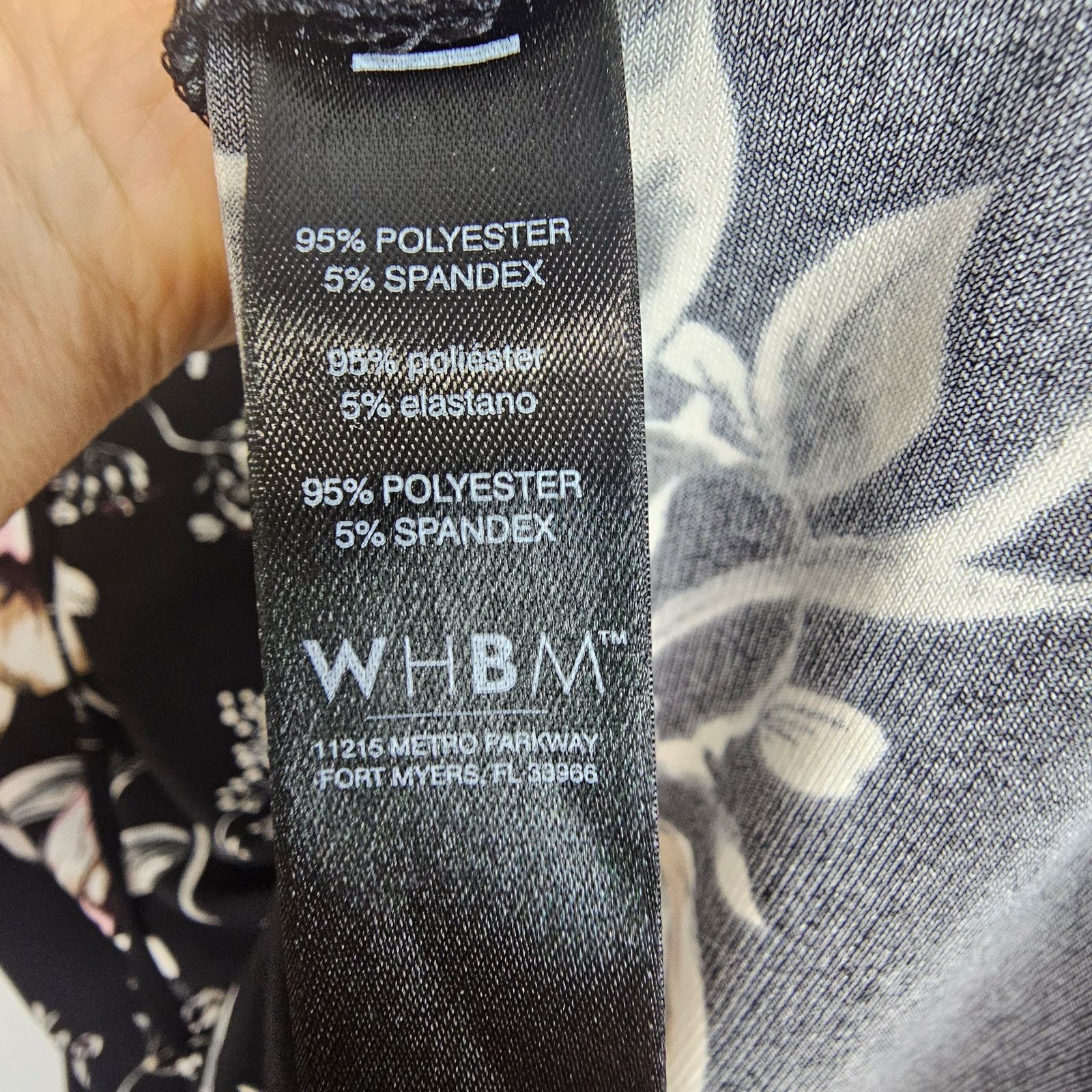 White House Black Market White House Black Market Womens Floral Blouse Sz L Romantic Size L / US 10 / IT 46 - 7 Thumbnail