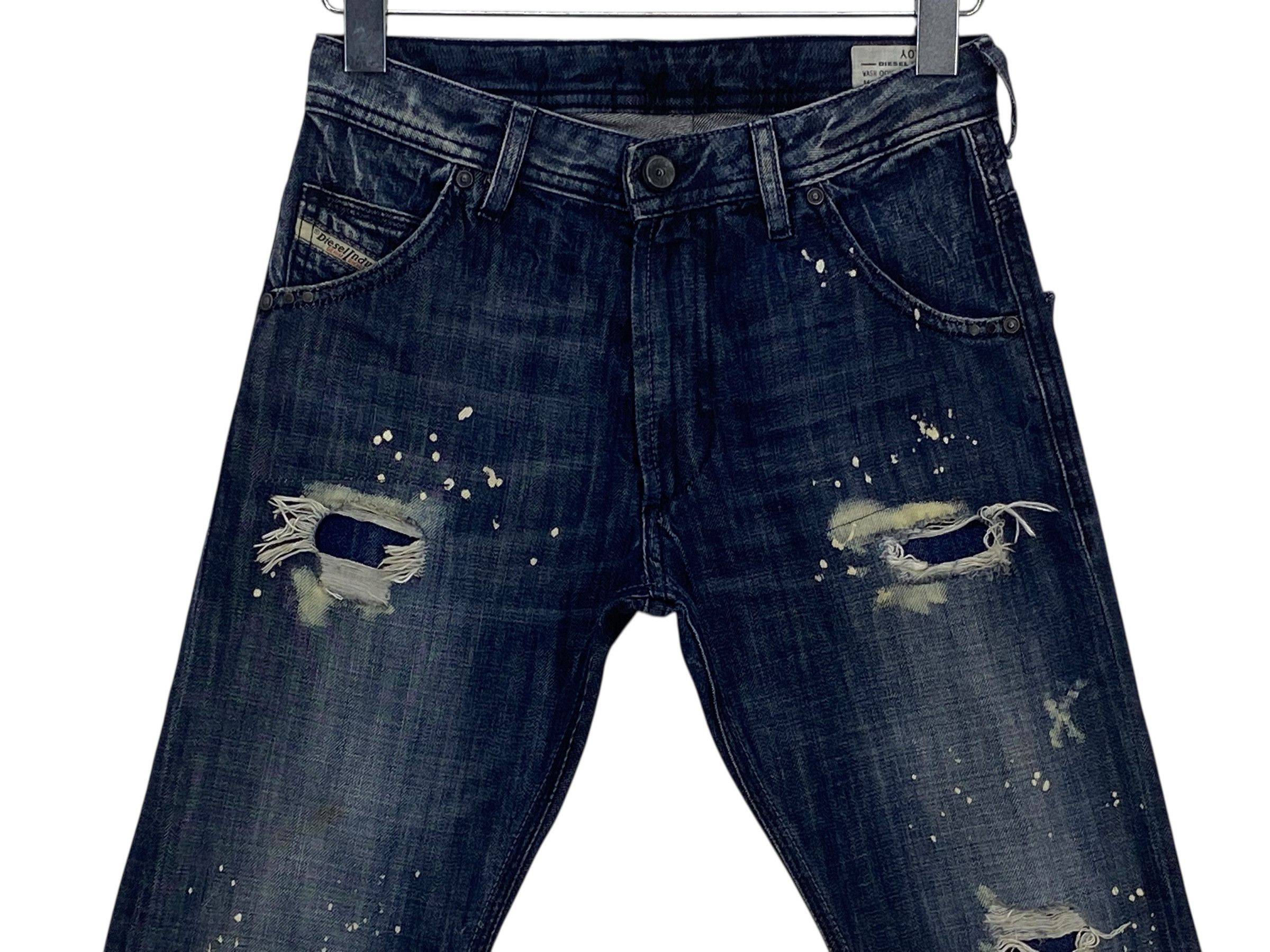 Diesel Vintage Diesel Industries Denim Jeans Made in Italy Women’s Size 22" - 3 Thumbnail