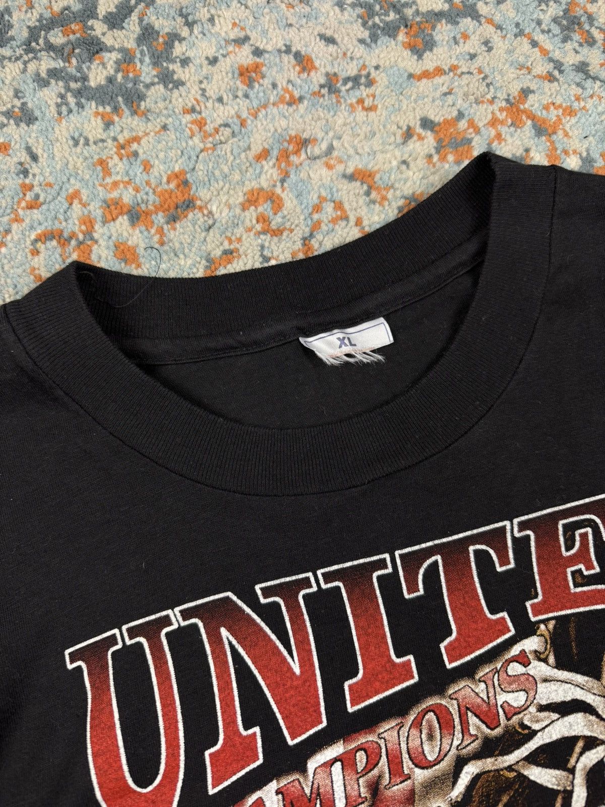 Vintage Vintage 1996 Manchester United champions 1996 graphic tee Size US XL / EU 56 / 4 - 10 Thumbnail