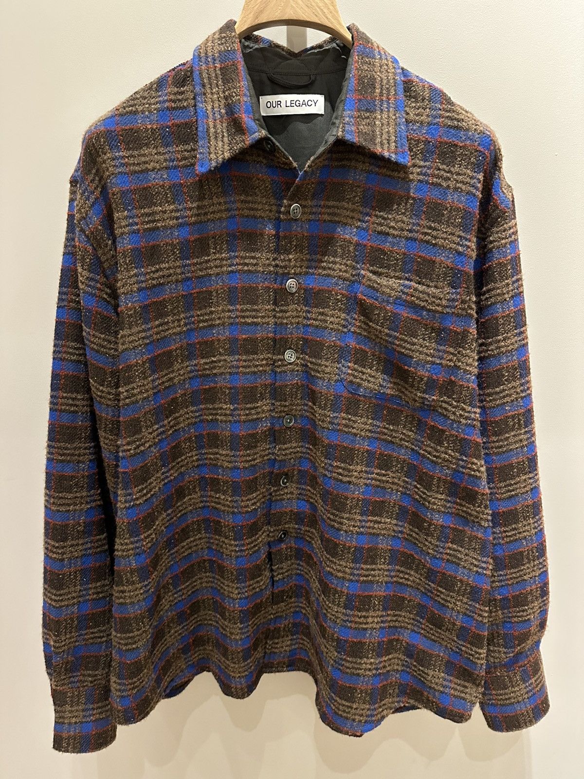 Our Legacy Above Shirt Brown Pankow Check | Grailed