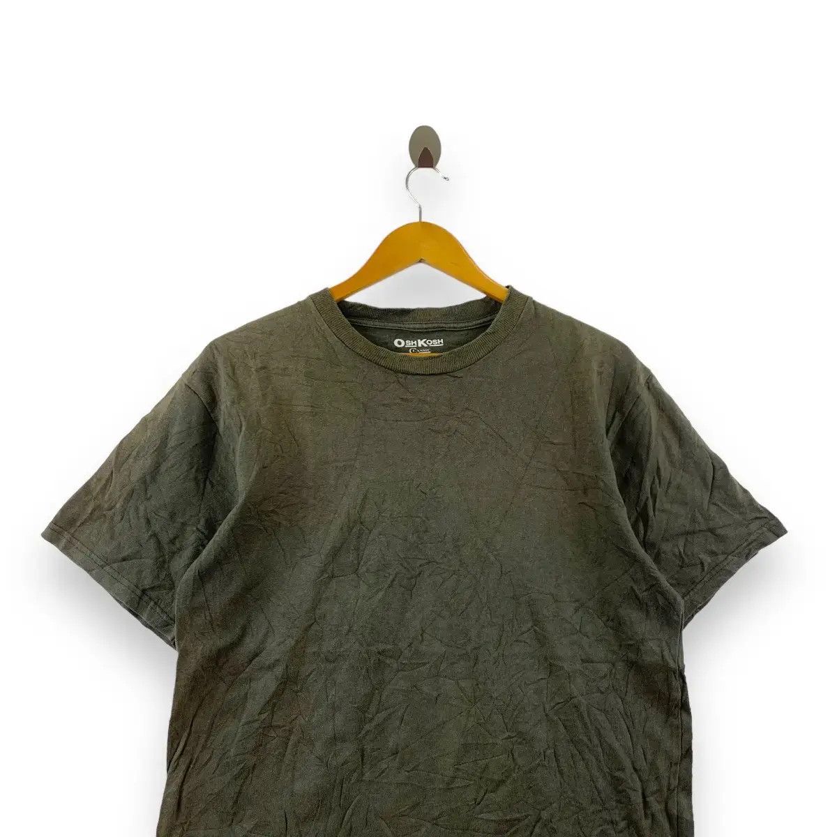 Oshkosh Vintage OSHKOSH JAPAN Natural Dye Plain Tee Shirt Size US M / EU 48-50 / 2 - 2 Thumbnail