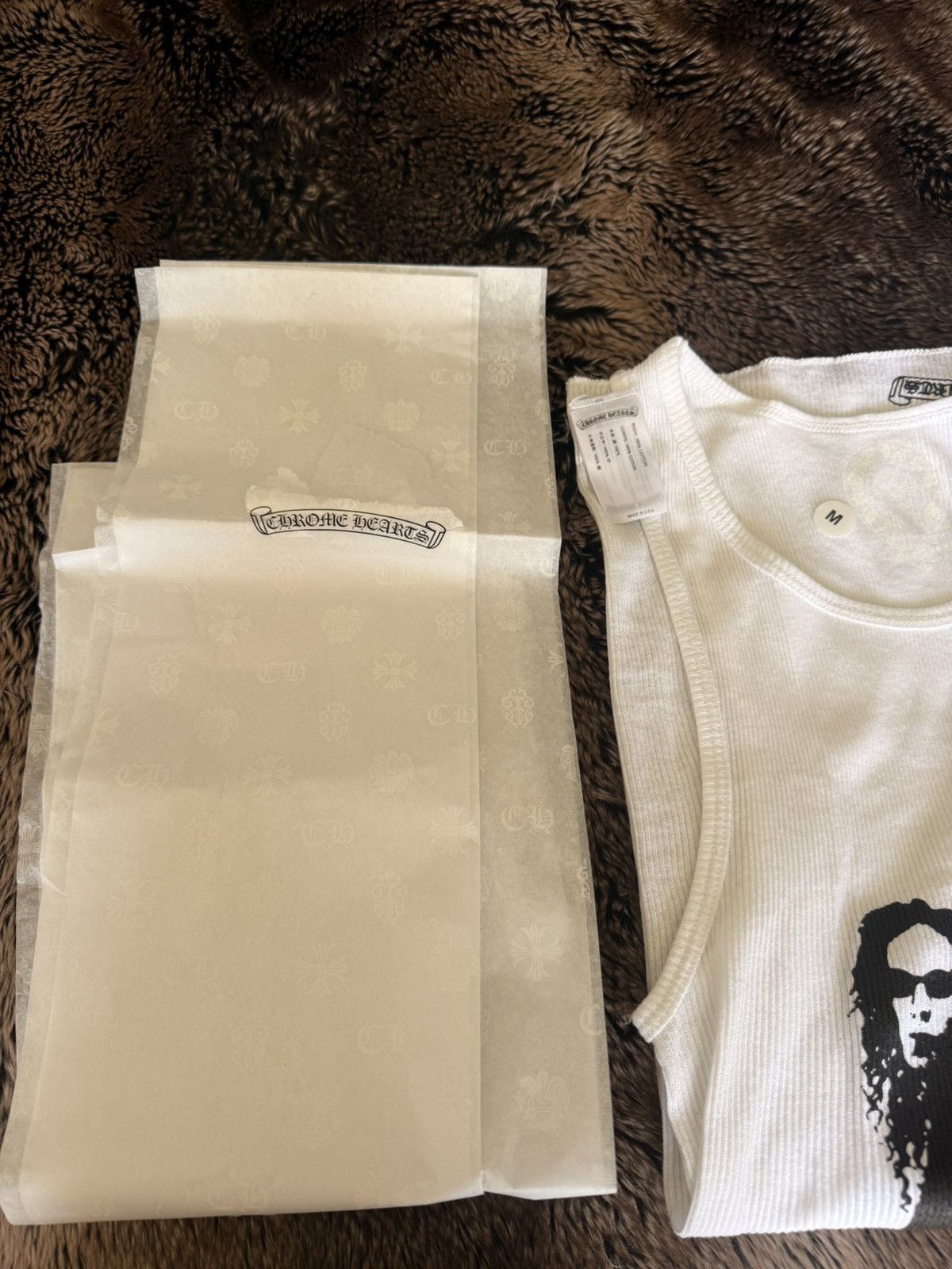 Chrome Hearts Richard Stark Chrome Heart Tank Size US M / EU 48-50 / 2 - 9 Thumbnail