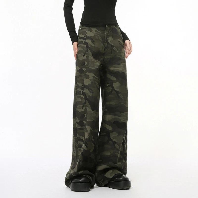 Jean Camouflage Printing Male Straight Denim Size US 32 / EU 48 - 3 Thumbnail