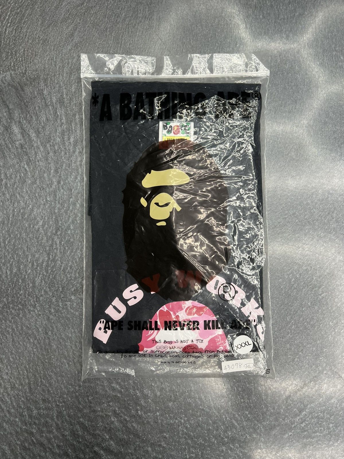 Bape Bape ABC Camo Busy Works Sta T-Shirt (3XL) Size US XXL / EU 58 / 5 - 6 Thumbnail