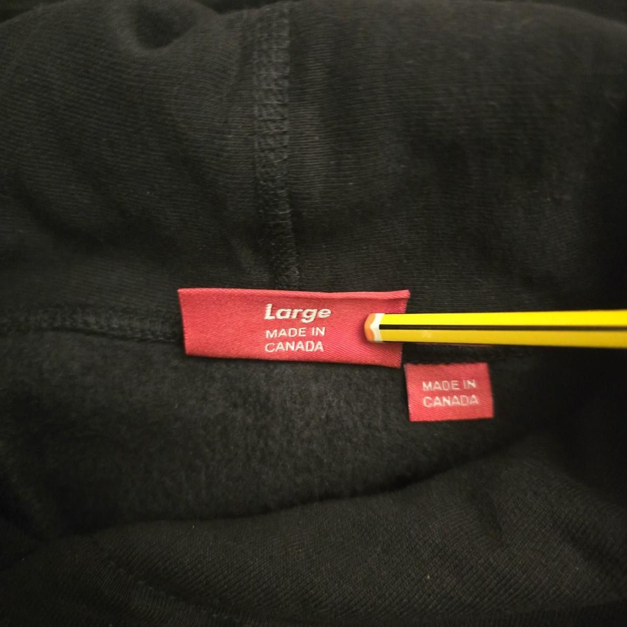 Supreme Supreme Men's Black Hoodie Size US L / EU 52-54 / 3 - 4 Thumbnail