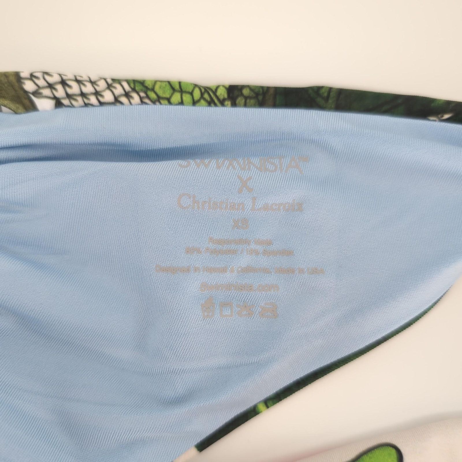 Christian Lacroix NWT Christian Lacroix Bikini Bottom Jardin Exo'Chic -Size XS Size ONE SIZE - 6 Thumbnail