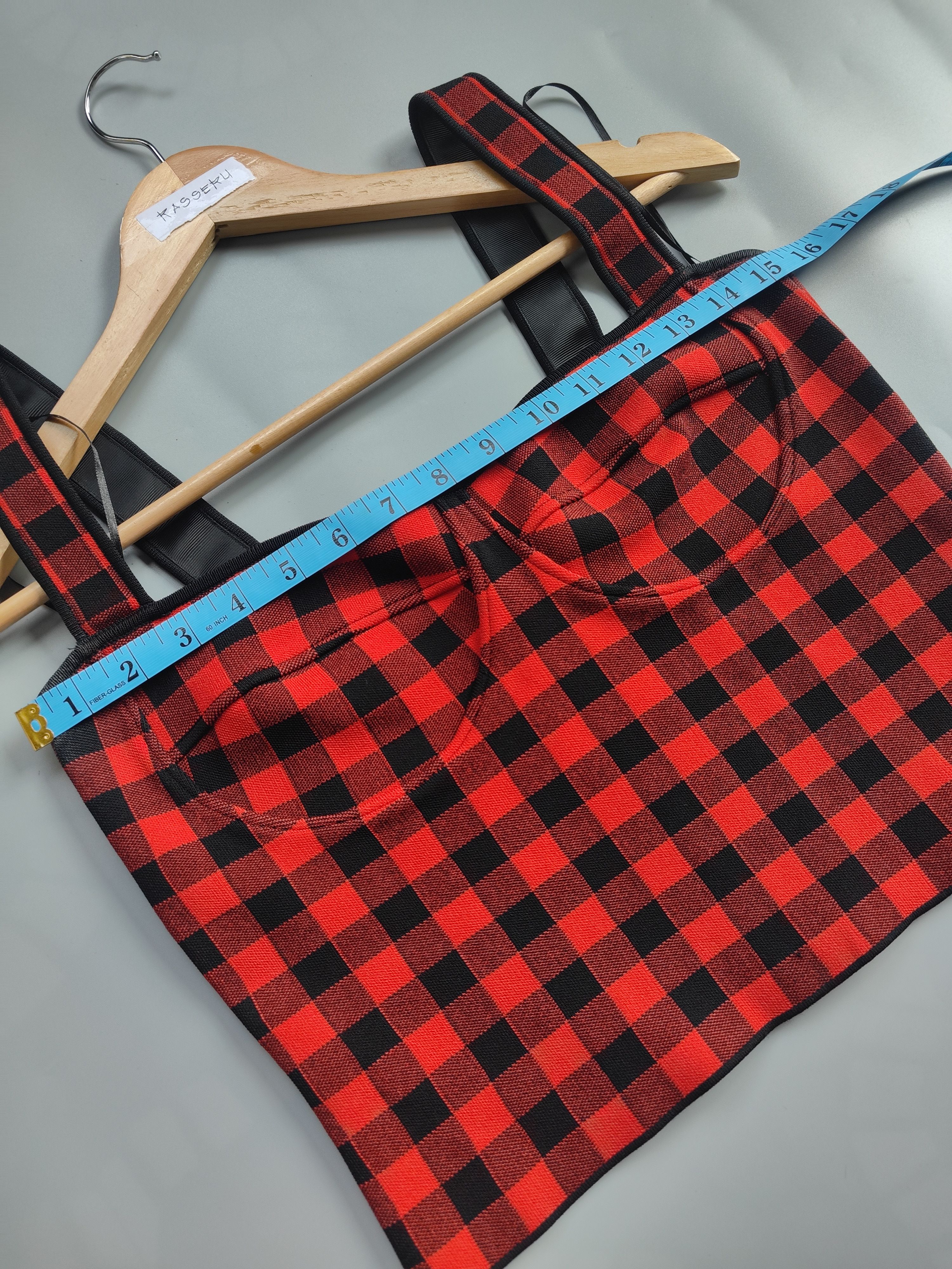 Ronny Kobo Jadie Top in Red and Black Size M / US 6-8 / IT 42-44 - 6 Thumbnail
