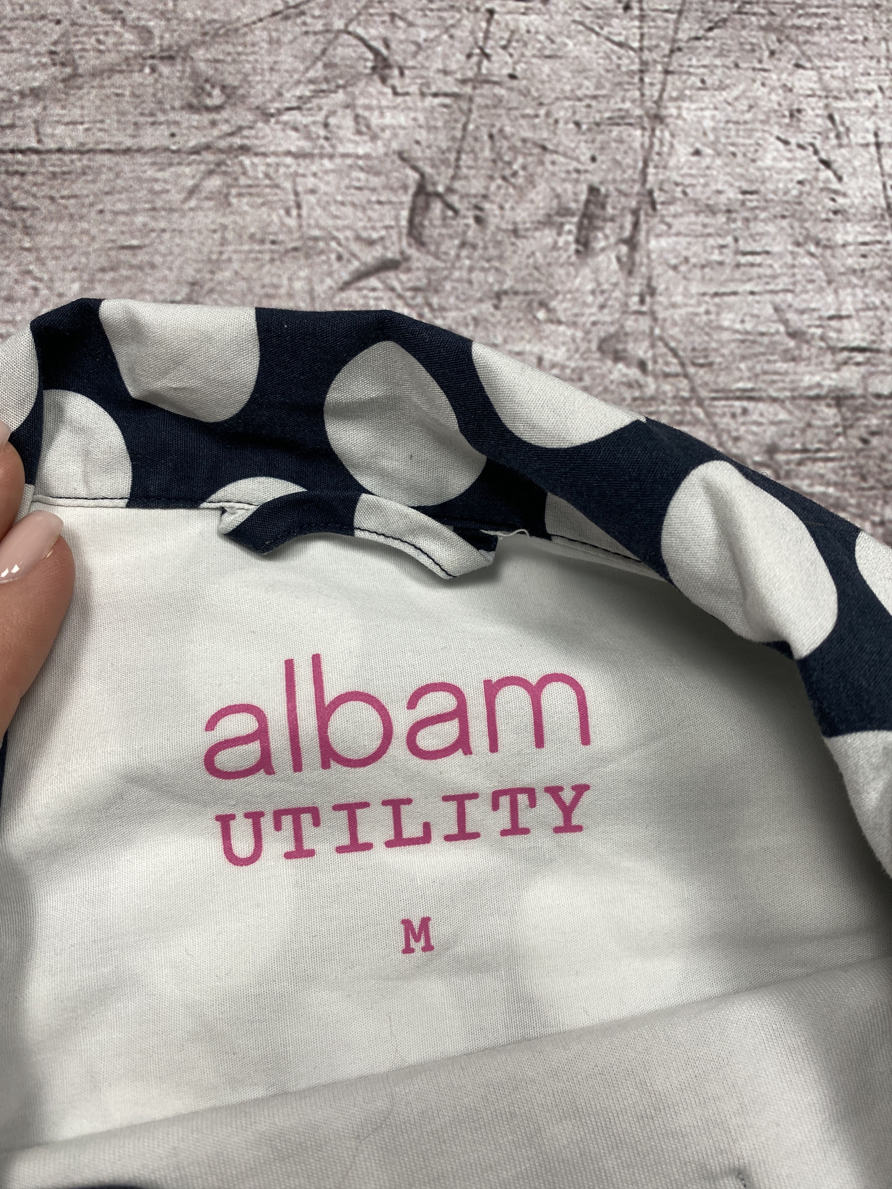 Albam × Vintage Albam Utility Vintage Mens Hawaiian Shirt Size US M / EU 48-50 / 2 - 3 Thumbnail