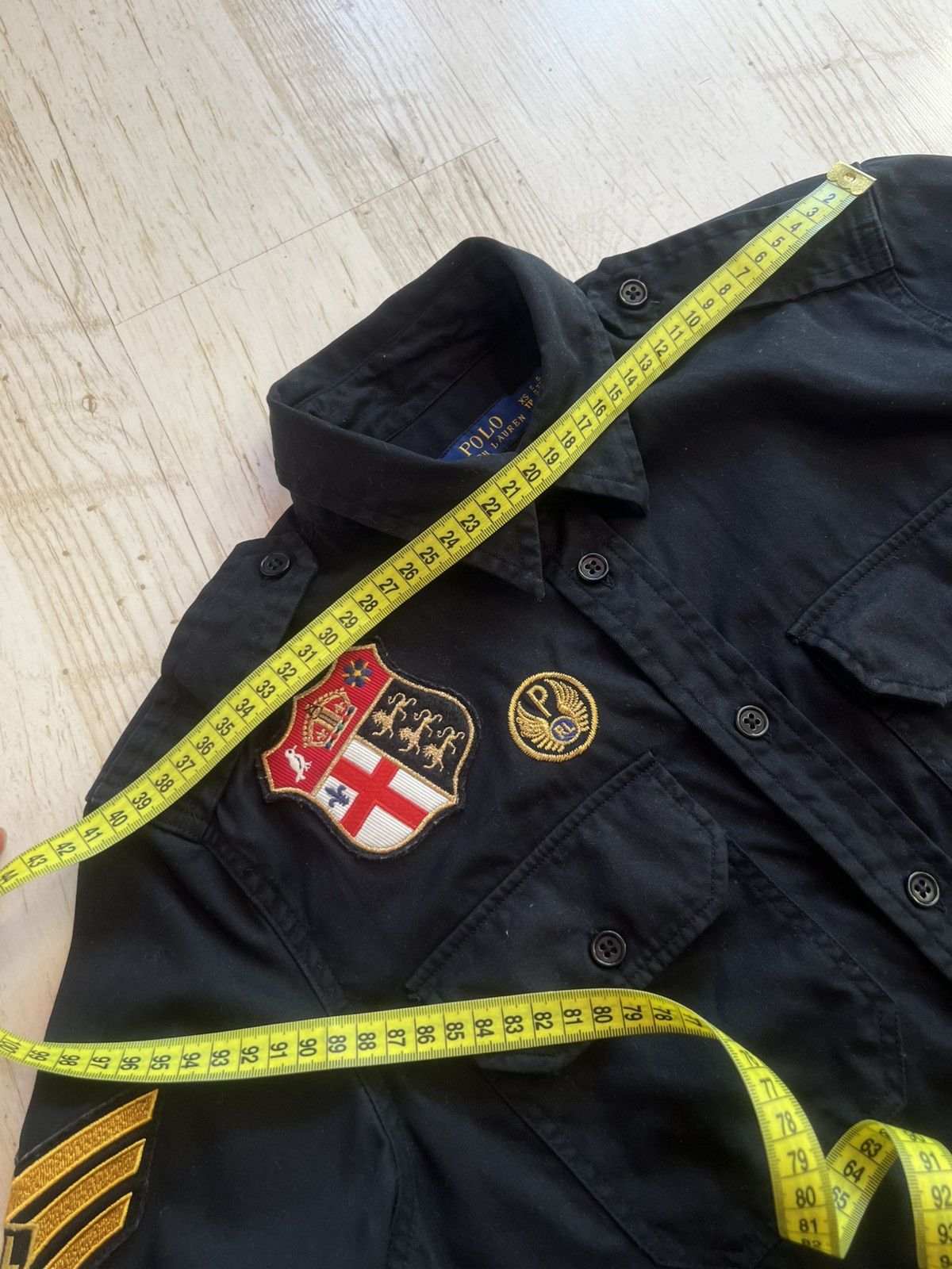 Polo Ralph Lauren Polo Ralph Lauren Patchwork Twill Military Crest Shirt – XS Size XS / US 0-2 / IT 36-38 - 12 Thumbnail
