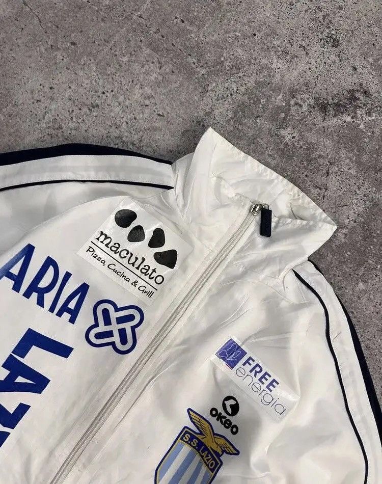 Japanese Brand × Vintage Nike Lazio Vintage Zip Hoodie Football Soccer Jersey Size US S / EU 44-46 / 1 - 5 Thumbnail