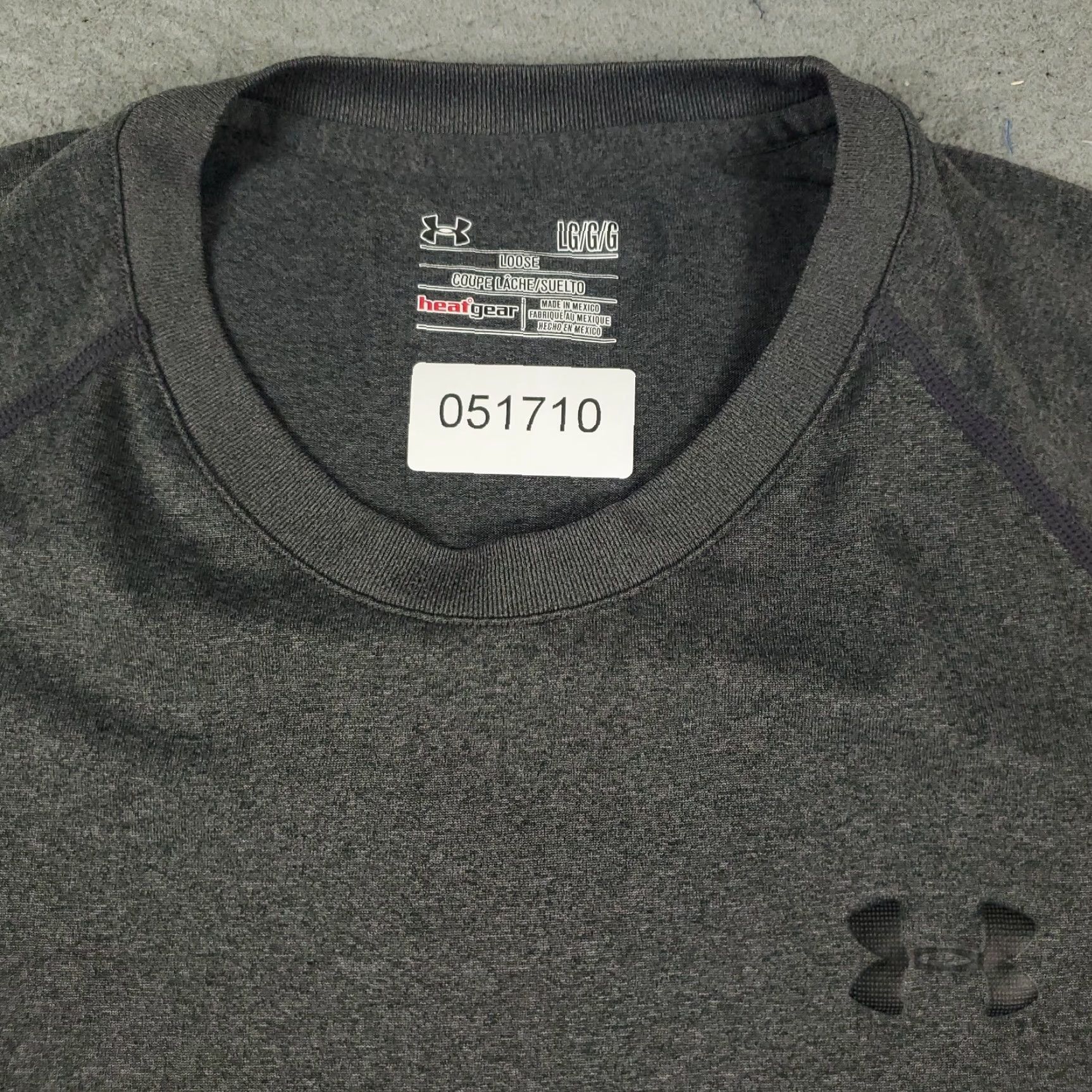 Under Armour Under Armour T Shirt Mens Size Large Gray Active Training Short Sleeve Size US L / EU 52-54 / 3 - 2 Thumbnail
