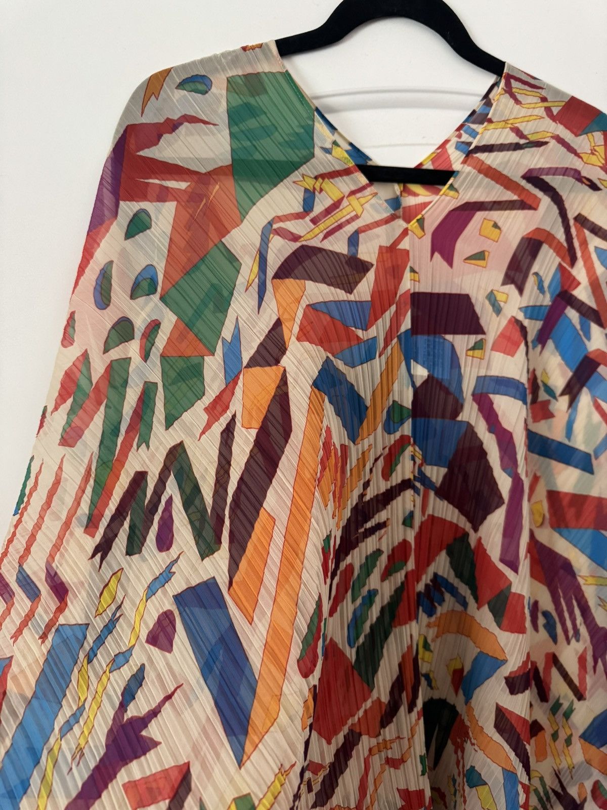 Pleats Please Issey Miyake RARE Pleats Please Issey Miyake Ribbon Multicolor Dress Size ONE SIZE - 4 Thumbnail