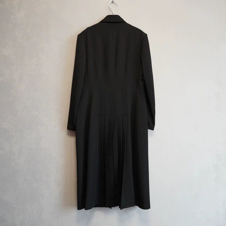 Yohji Yamamoto Yohji Yamamoto 20SS Buffalo horn button pleated tail coat-2 Size US M / EU 48-50 / 2 - 2 Thumbnail