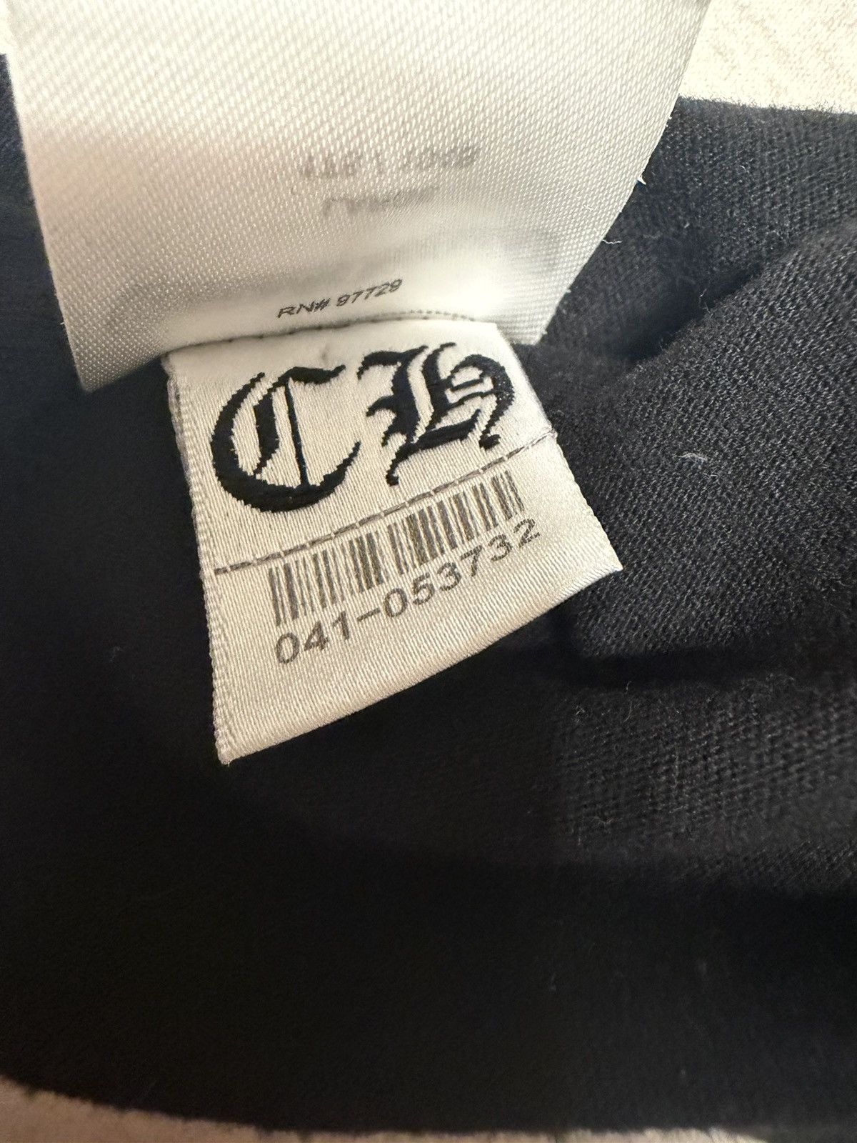 Chrome Hearts Chrome Hearts Pocket T-Shirt with neck design Size US L / EU 52-54 / 3 - 20 Thumbnail
