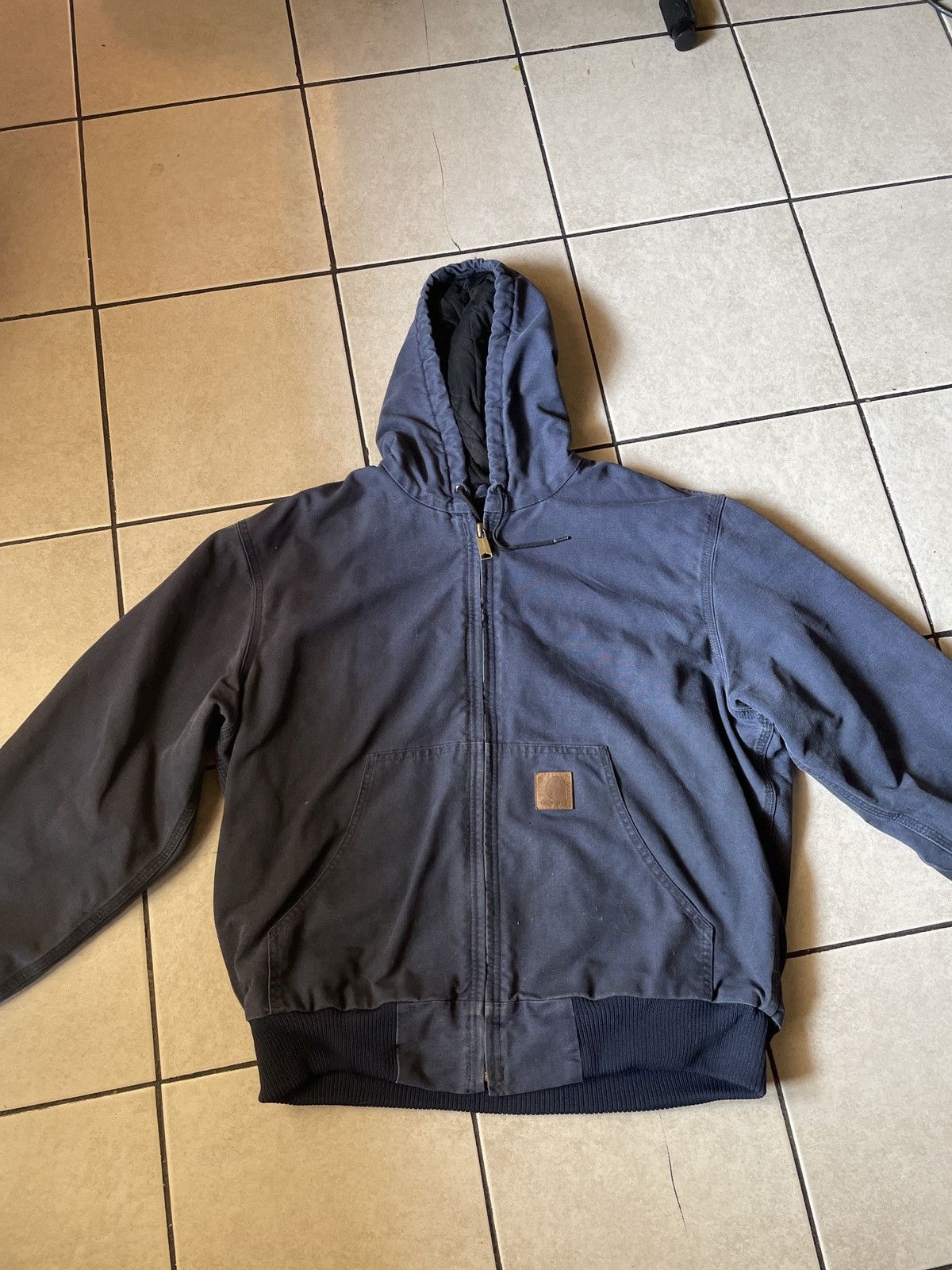 Carhartt × Vintage Carhartt Navy Blue Jacket Size US L / EU 52-54 / 3 - 5 Thumbnail