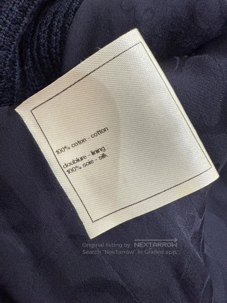 Chanel Chanel Dark blue double-breasted jacket Size XS / US 0-2 / IT 36-38 - 6 Thumbnail