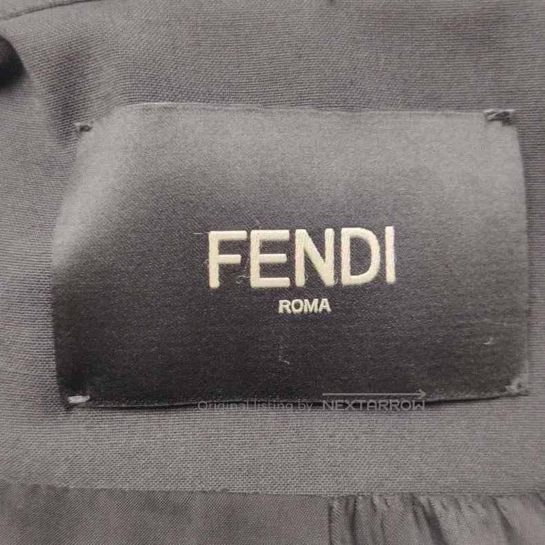 Fendi Fendi Wool Blend Solid Collared Shirt. Size US XL / EU 56 / 4 - 5 Thumbnail