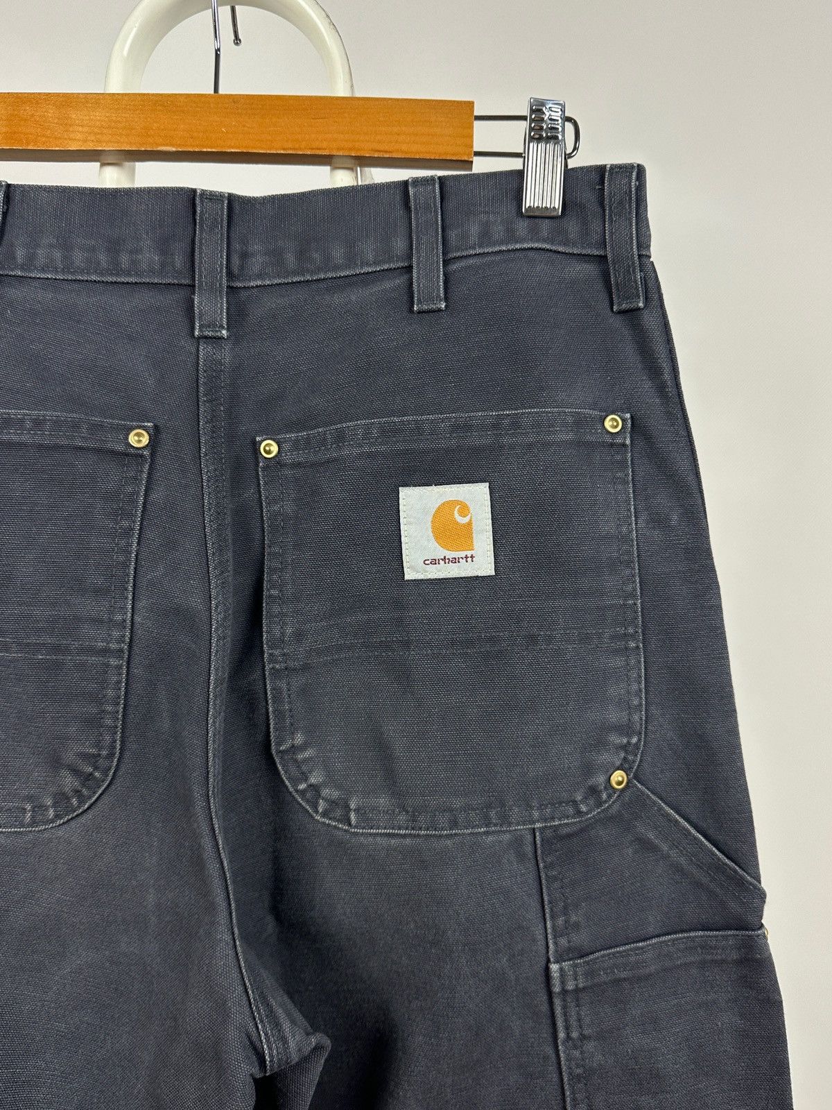 Carhartt Vintage Carhartt Gray Single Knee Cargo Pants Size US 32 / EU 48 - 6 Thumbnail