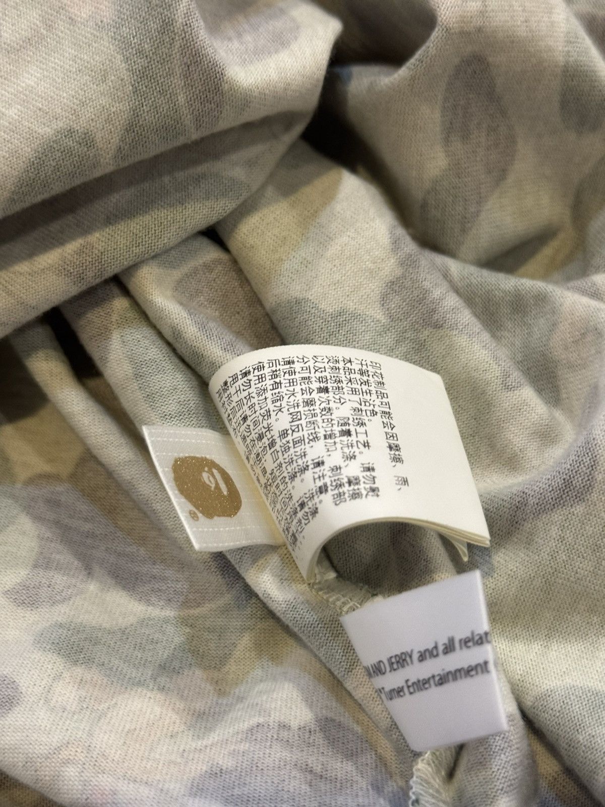 Bape BAPE Tom and Jerry Camo Tee Green Medium Size US M / EU 48-50 / 2 - 8 Thumbnail