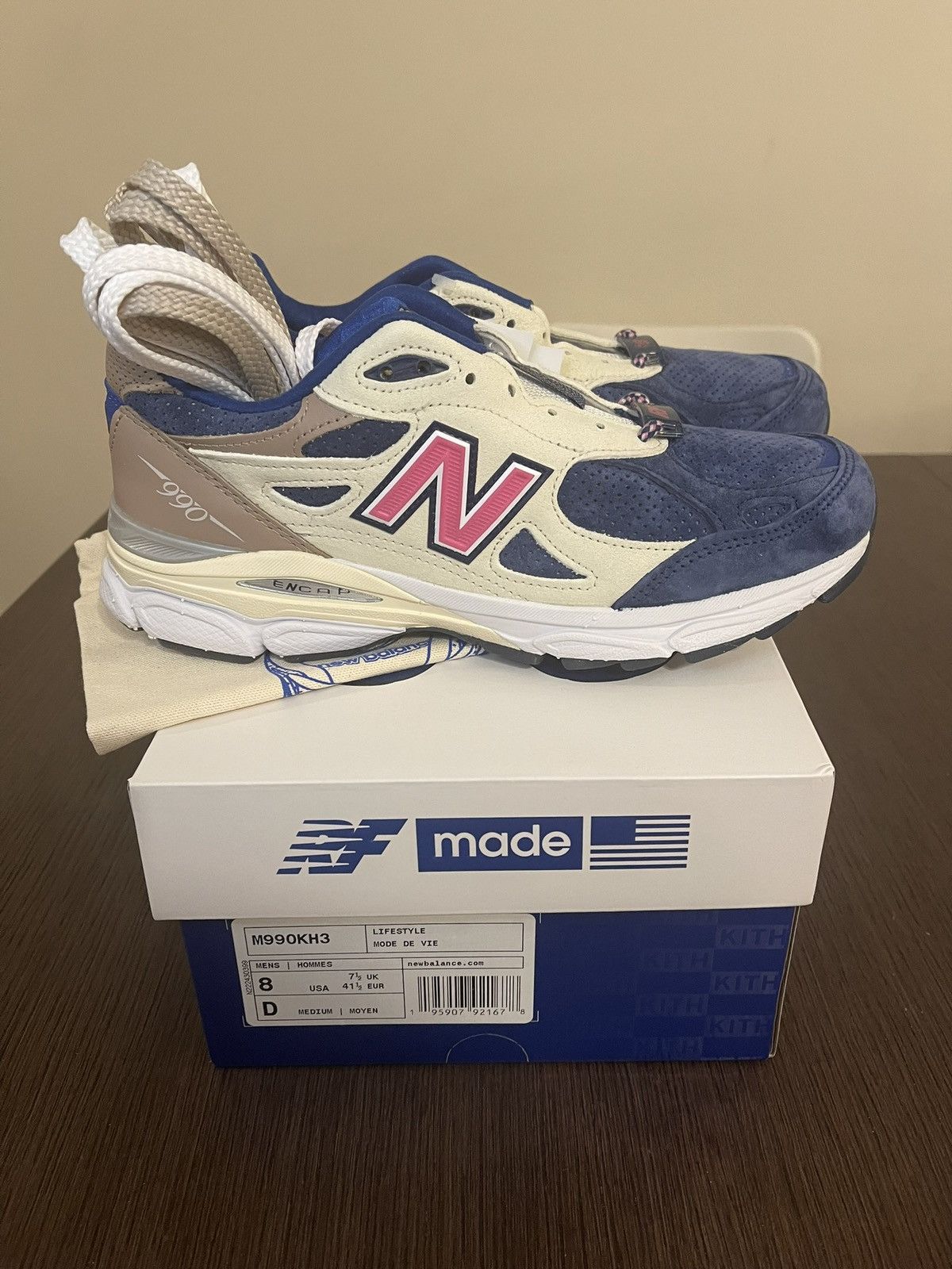 Kith × New Balance New Balance 990v3 Kith Daytona size 8 Men Size US 8 / EU 41 - 7 Thumbnail