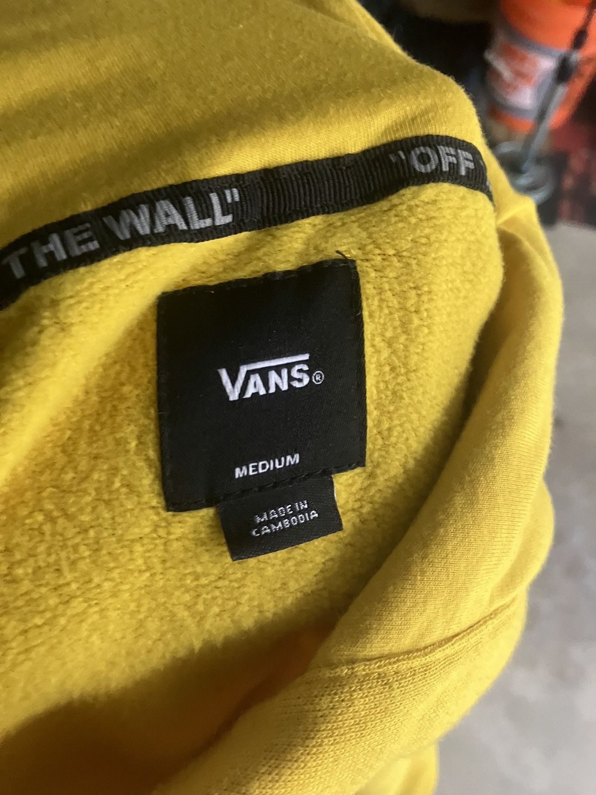 Vans × Vintage Yellow vans vintage hoodie Size US M / EU 48-50 / 2 - 4 Thumbnail