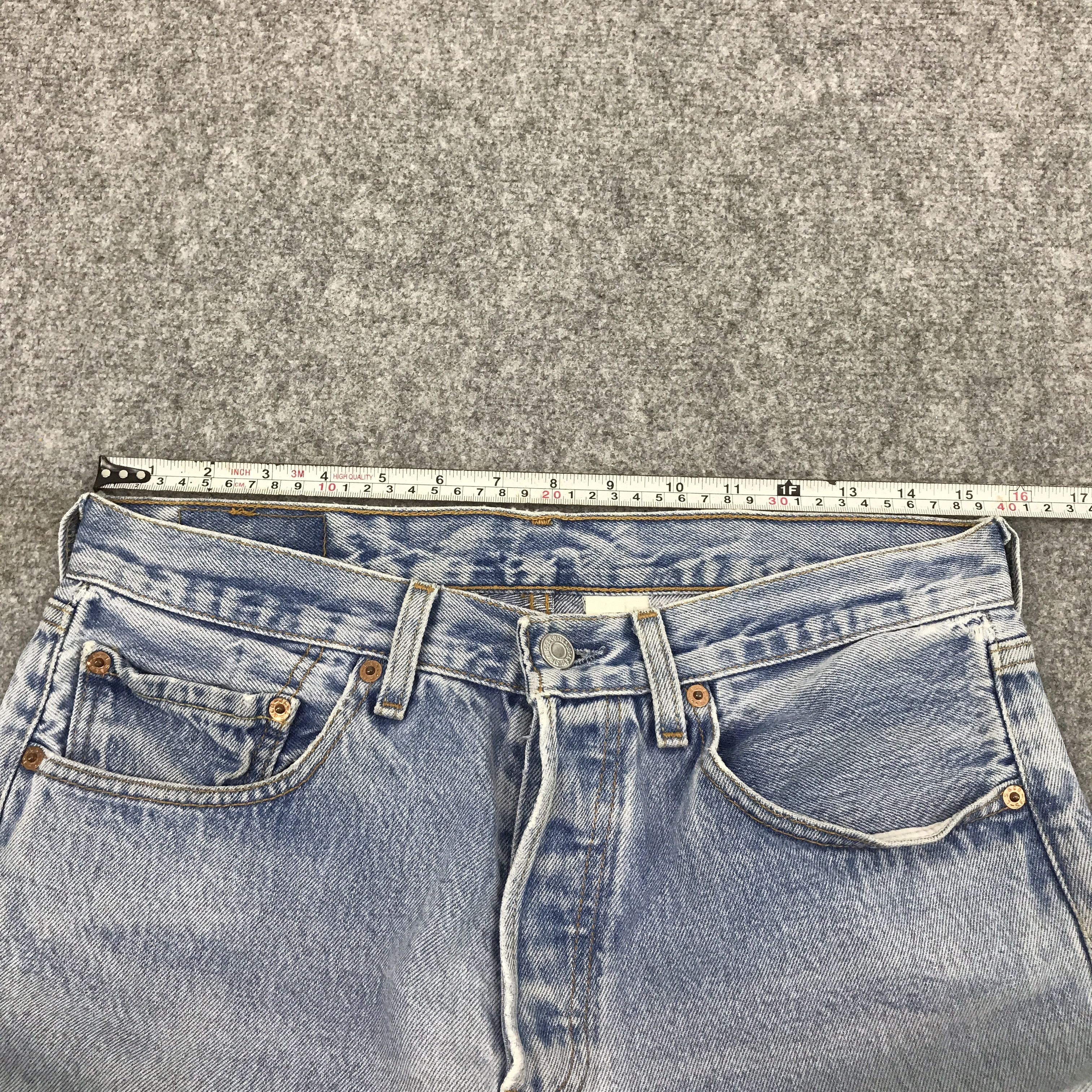 Levi's × Levi's Vintage Clothing Vtg Levi's 501 Ripped distressed Denim jeans pants Size US 31 - 10 Thumbnail