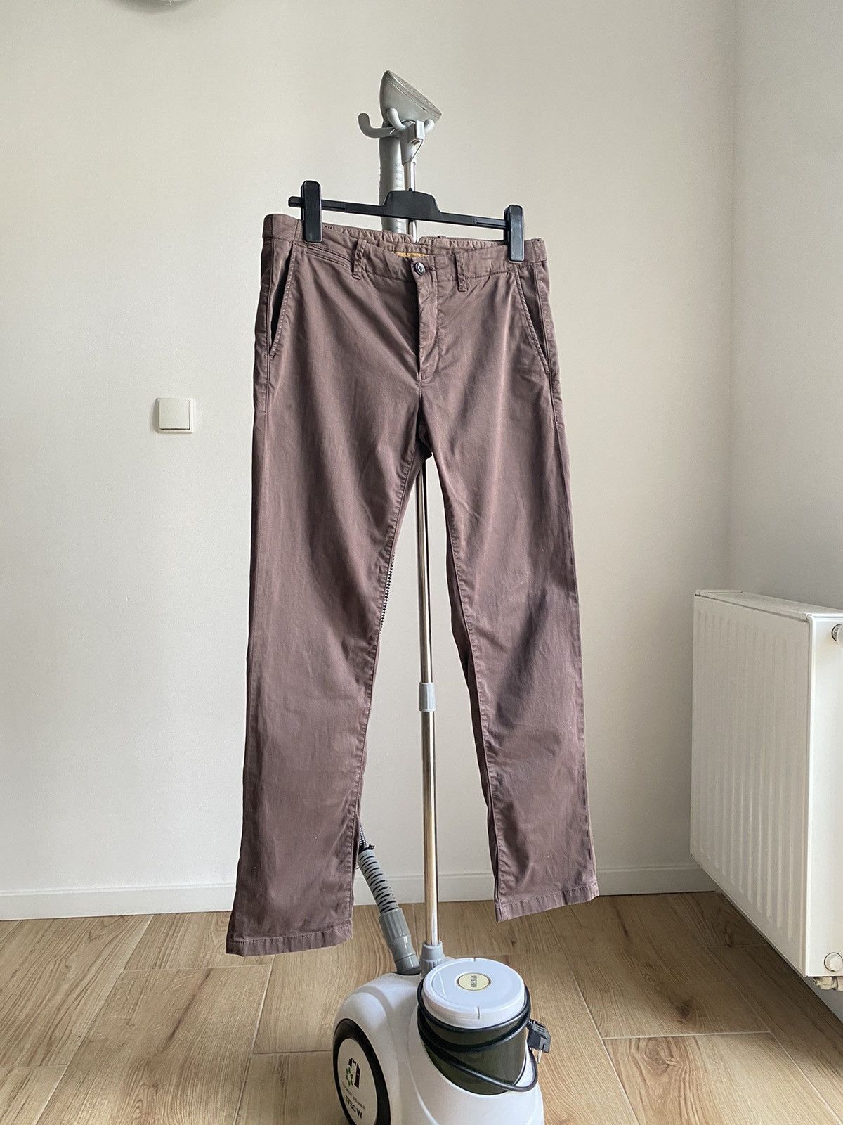 Corneliani Corneliani Pants Nude Burgundy size 50 Size US 32 / EU 48 - 5 Thumbnail