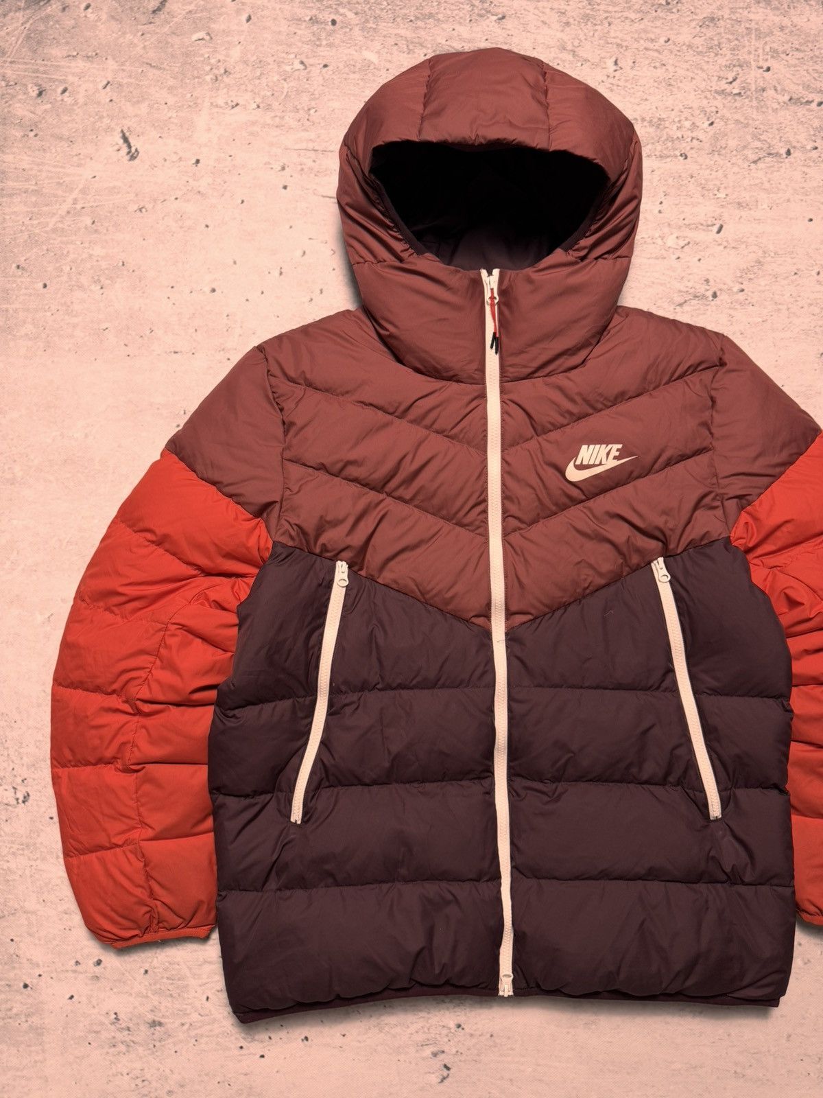 Nike × Nike ACG NIKE PUFFER DOWN BASIC LOGO OVERSIZE NYLON JACKET Size US XL / EU 56 / 4 - 2 Thumbnail