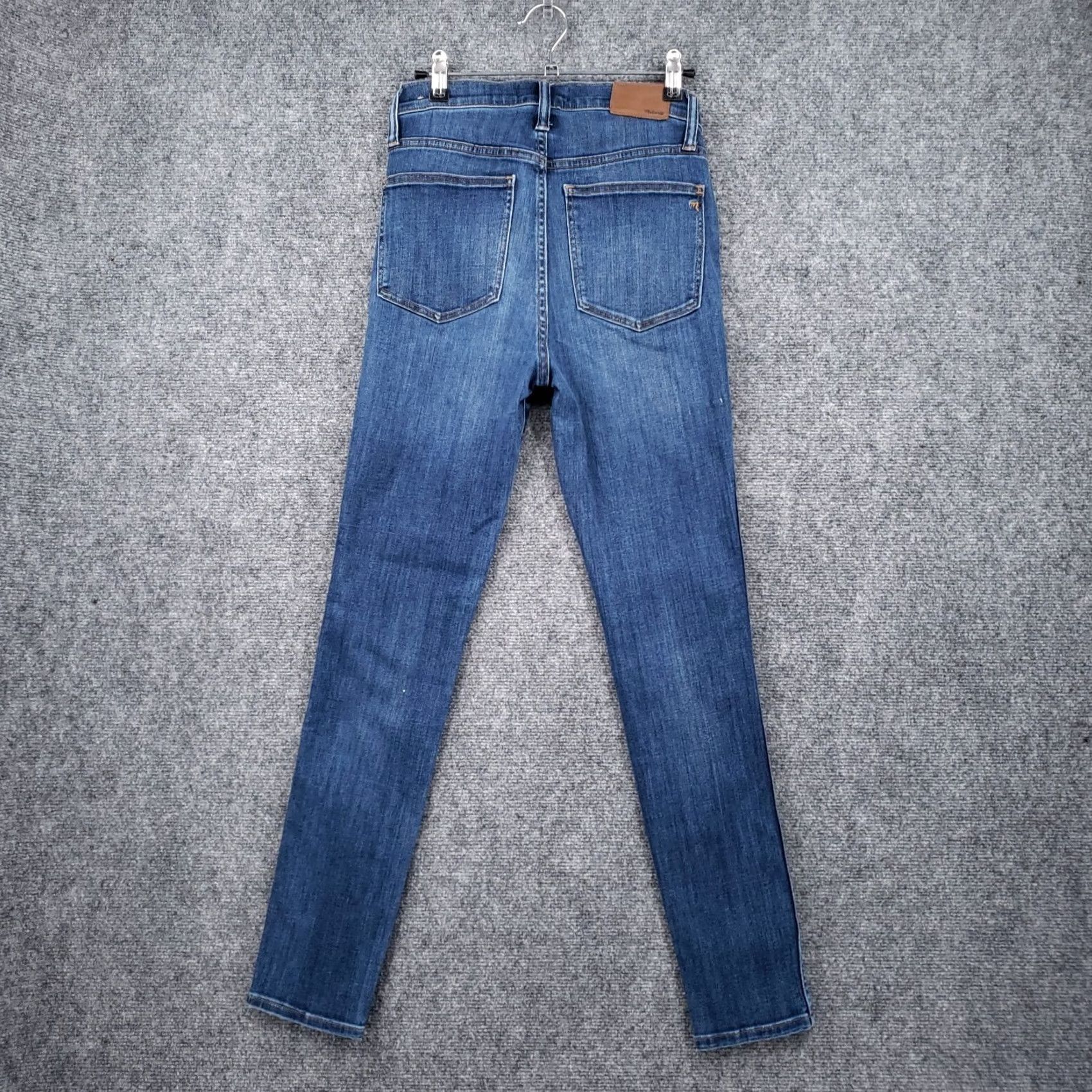 Madewell Madewell Jeans Womens 27 Blue High Rise Skinny Stretch Medium Wash Denim Jeans Women Tailored Comfort Pockets 5-Pocket Size 27" / US 4 / IT 40 - 2 Thumbnail