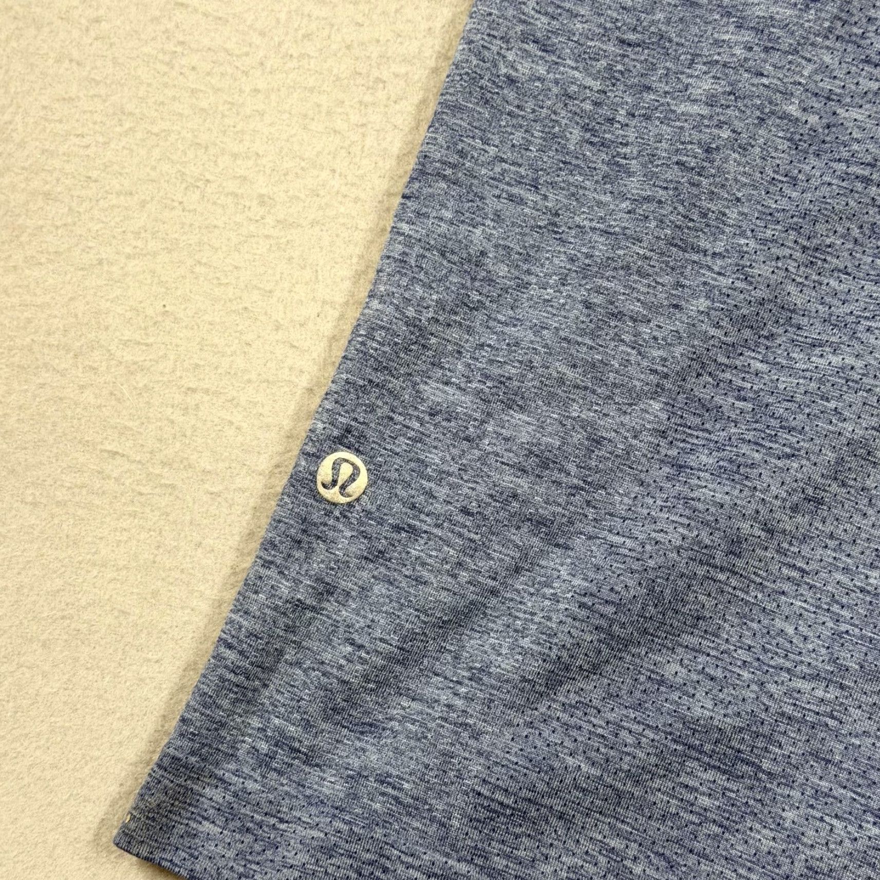 Lululemon Lululemon Shirt Mens L Blue Short Sleeve Running Performance Tee Athletic Size US L / EU 52-54 / 3 - 5 Thumbnail