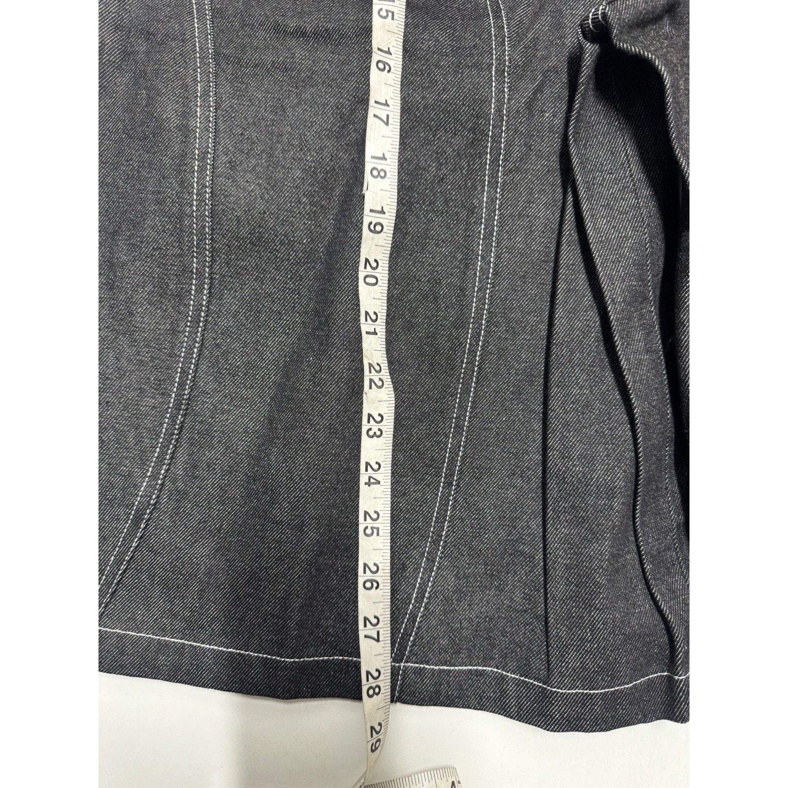 Other Rage 13 oz Black Japaneses Selvedge Denim Shorts Size US 32 / EU 48 - 6 Thumbnail
