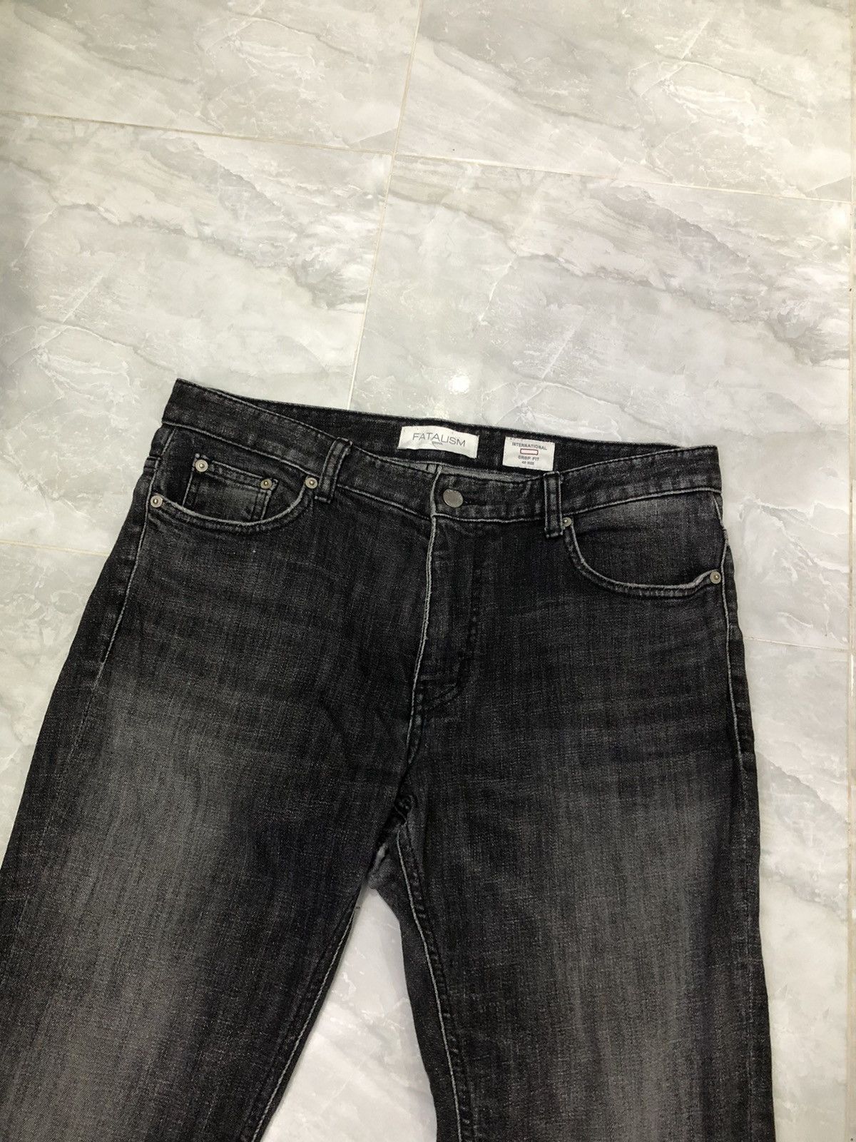 Designer Fatalism Seoul Crop Fit Jeans - Size 48 (Slim Fit) Size US 33 - 2 Thumbnail